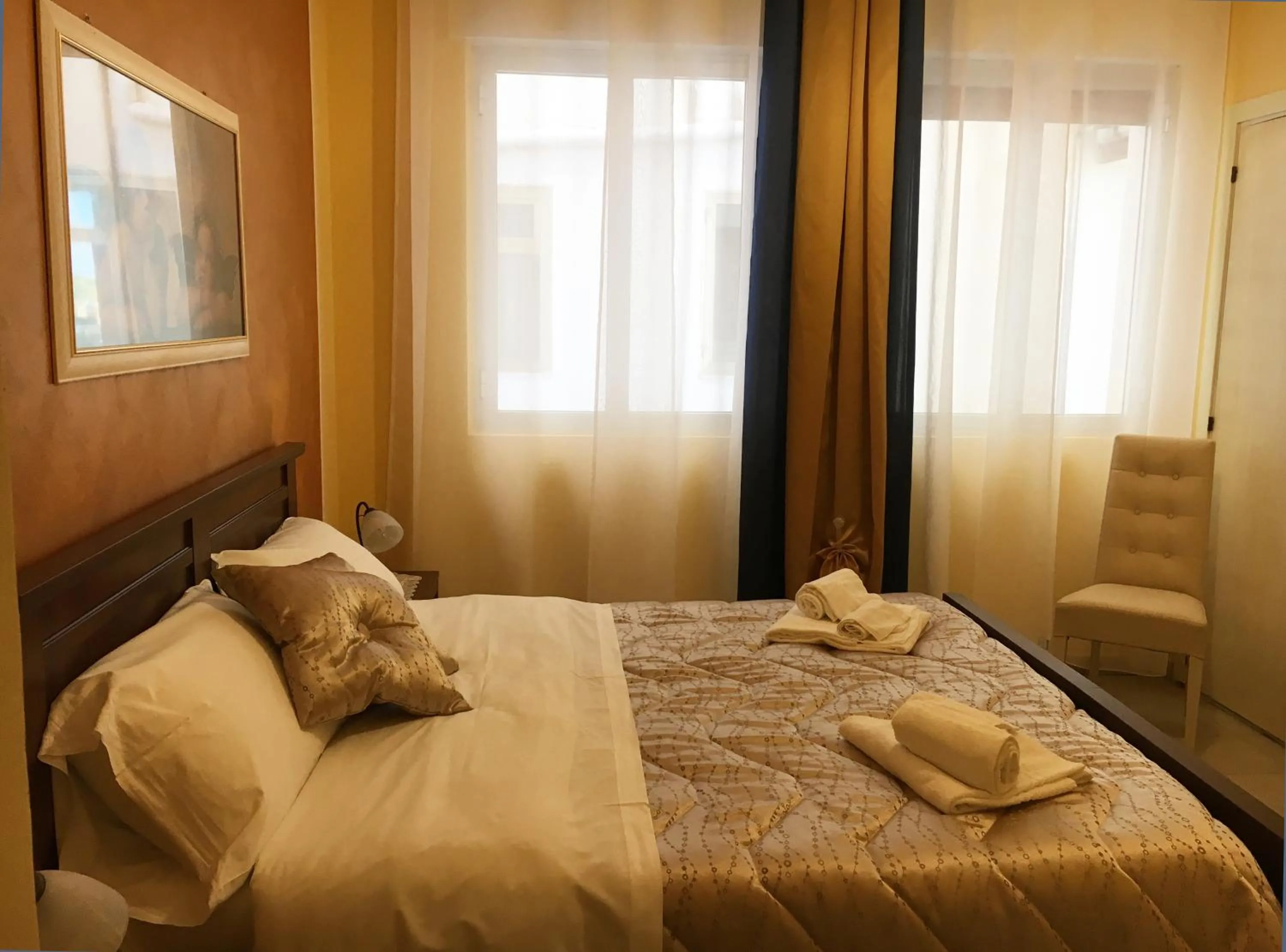 Bed in La Città degli Dei