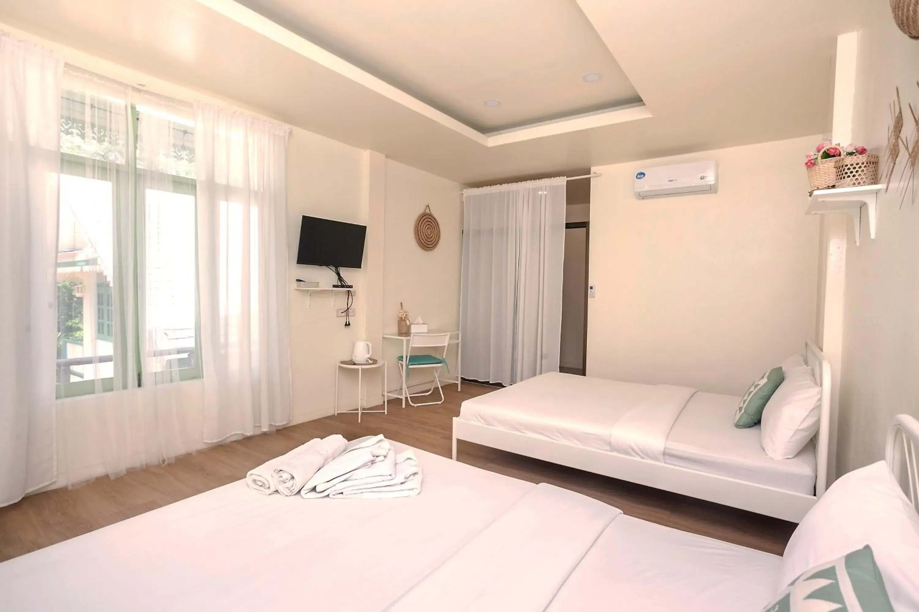 Bed in Baanpufa Resort Bed in Baanpufa Resort