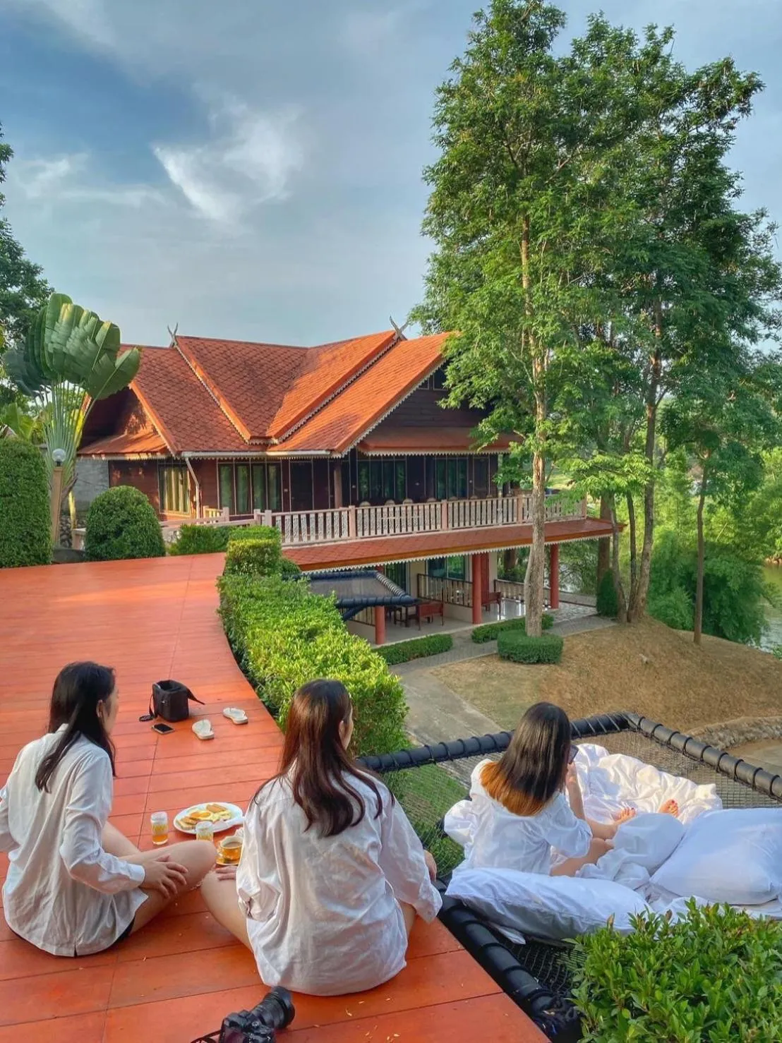 Property building in Baanpufa Resort