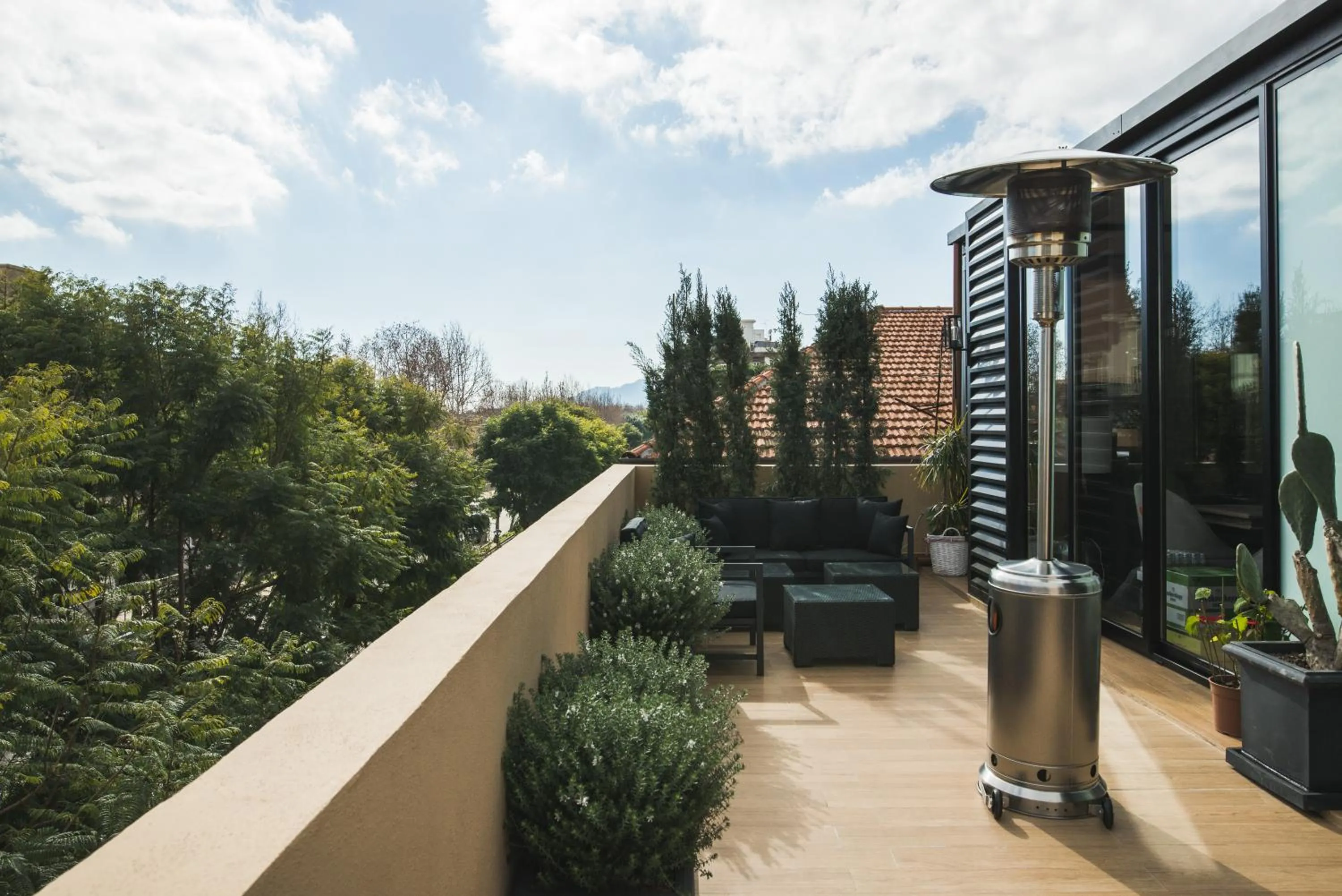 Balcony/Terrace in Vmaison Hotel Messina