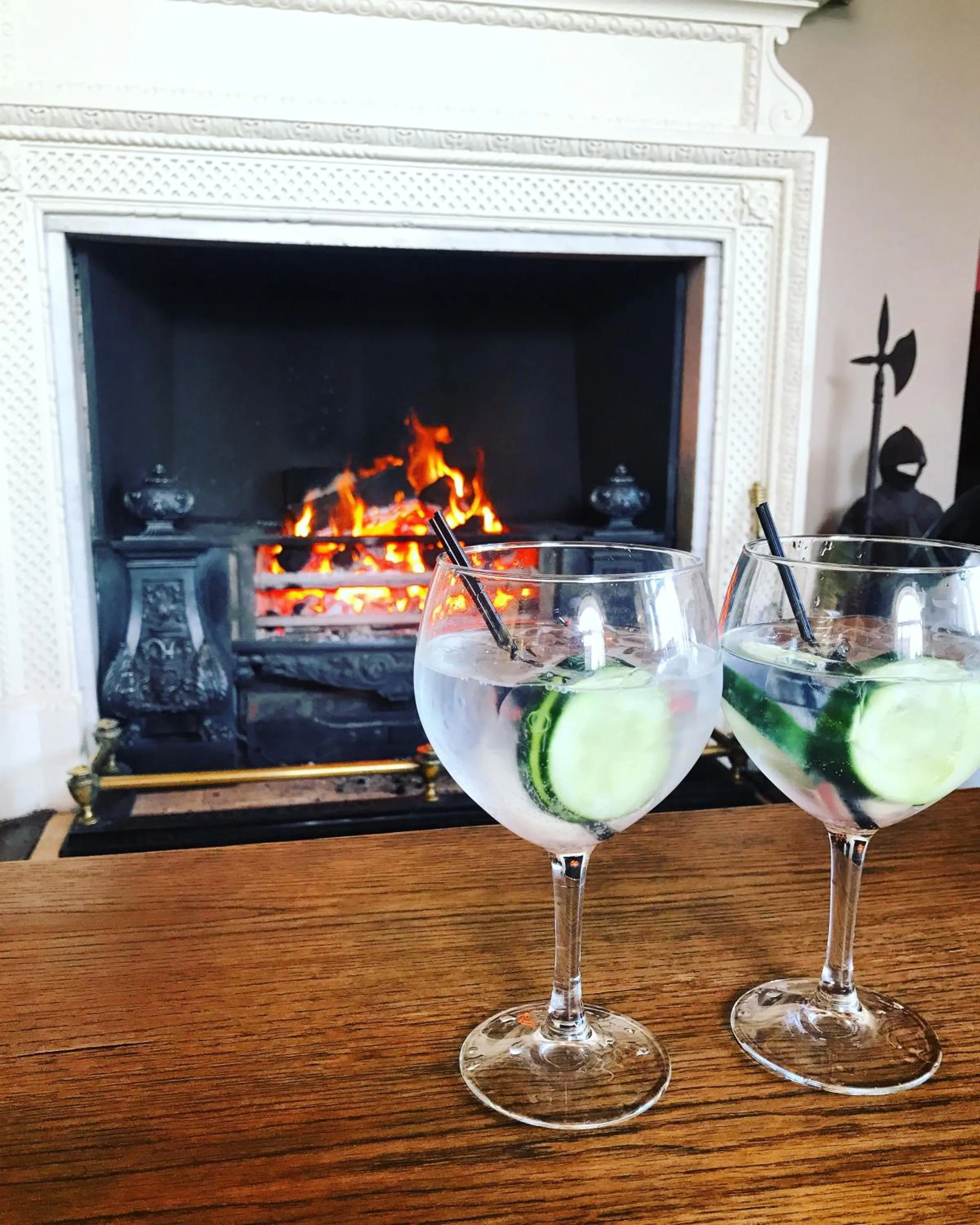 Lounge or bar in Glewstone Court Country House Hotel