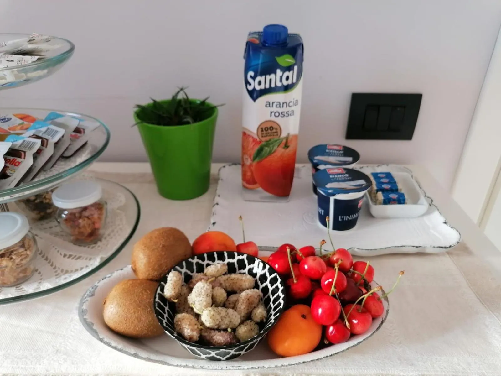 Food and drinks in Residenza Guglielmi