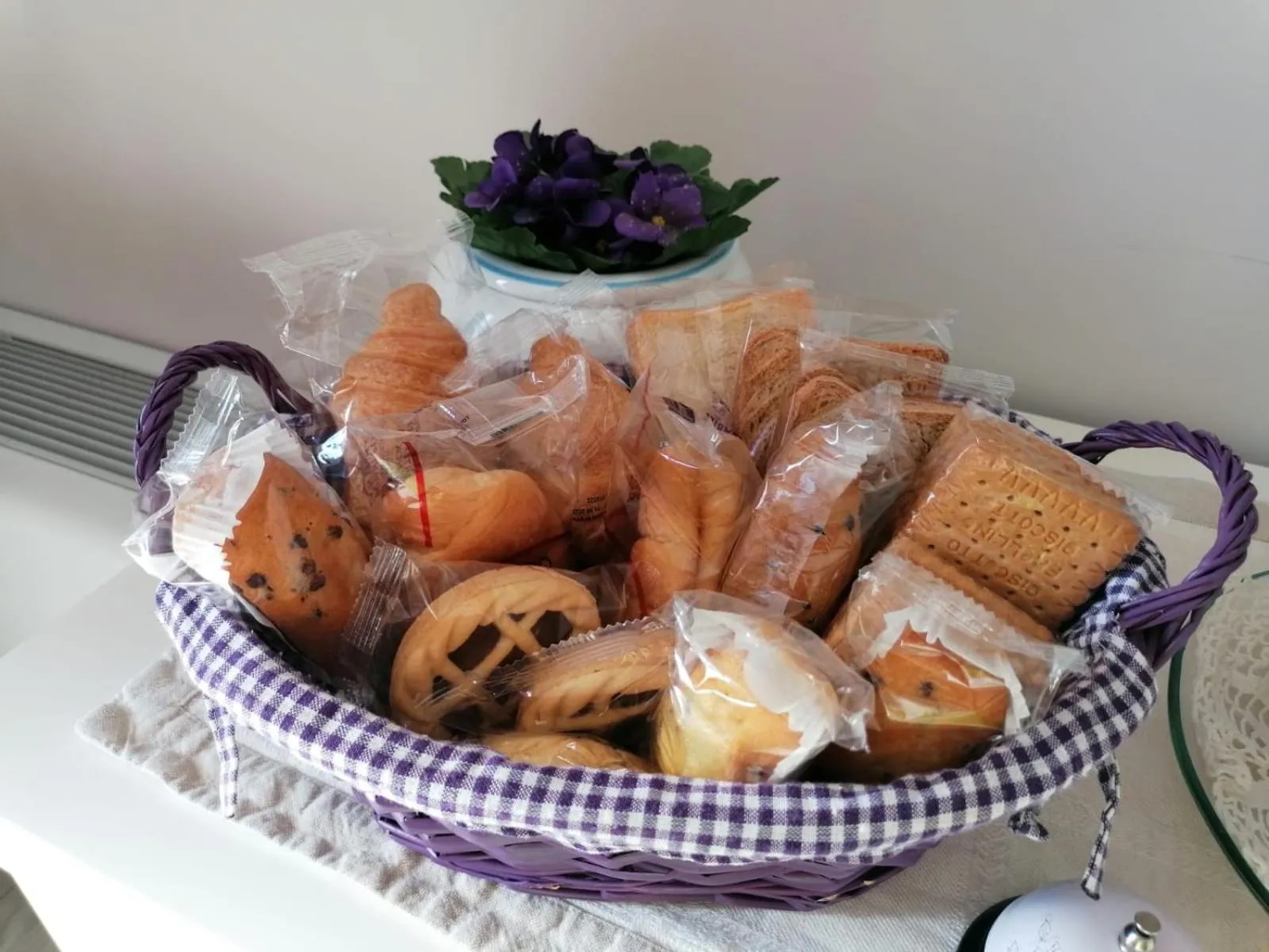 Food and drinks in Residenza Guglielmi