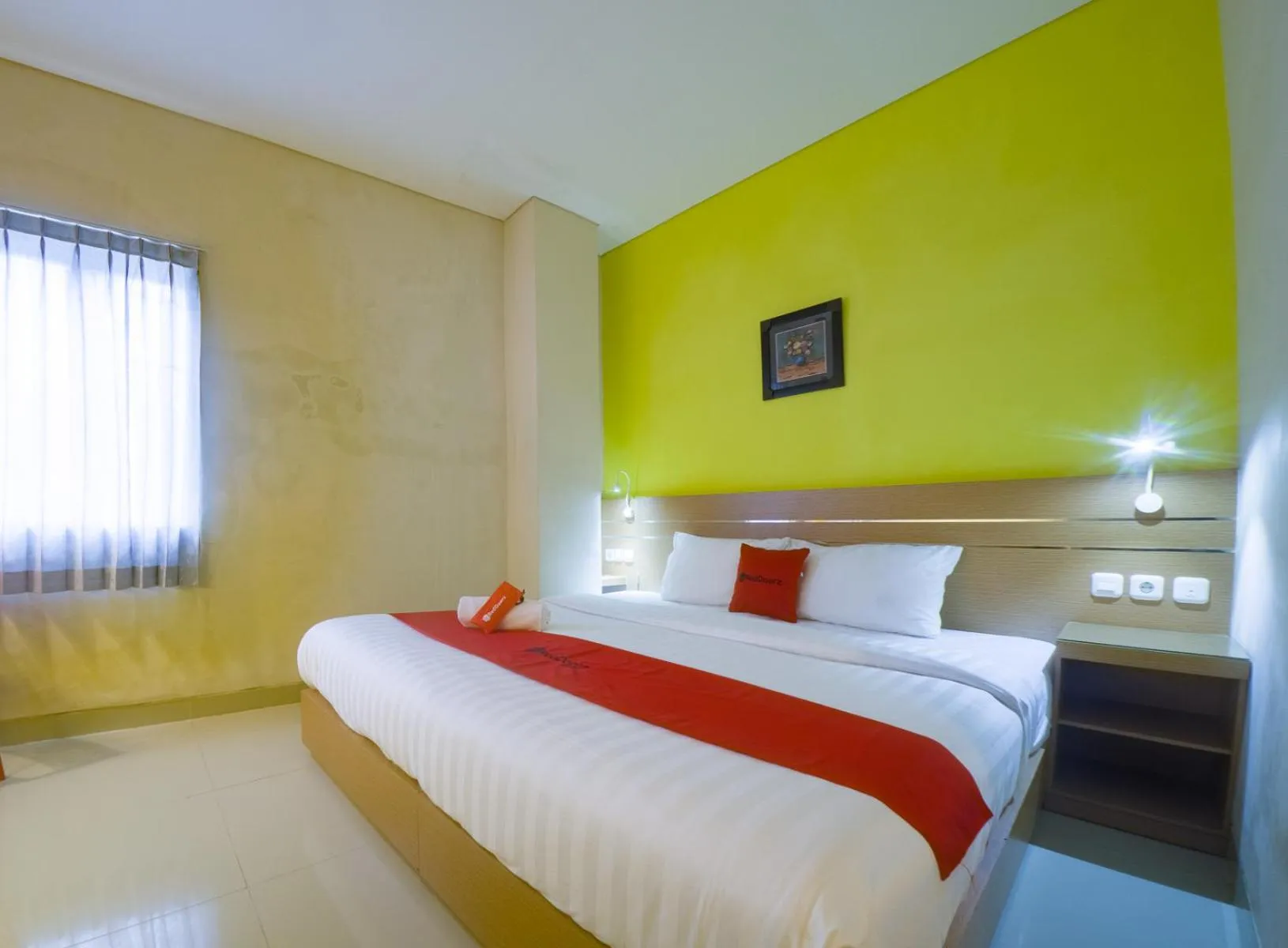 Bedroom, Bed in Budget Hotel Ambon
