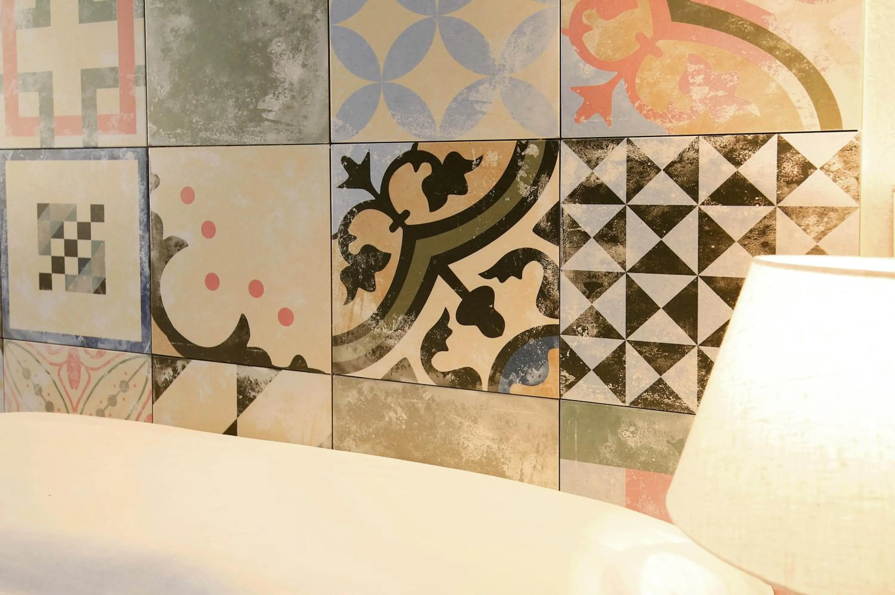 Decorative detail in Tudel