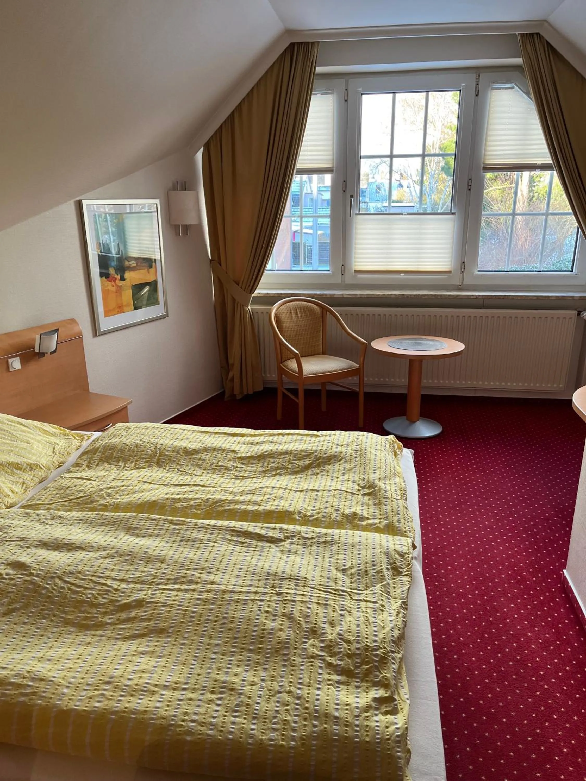 Photo of the whole room, Bed in Gästehaus Janßen