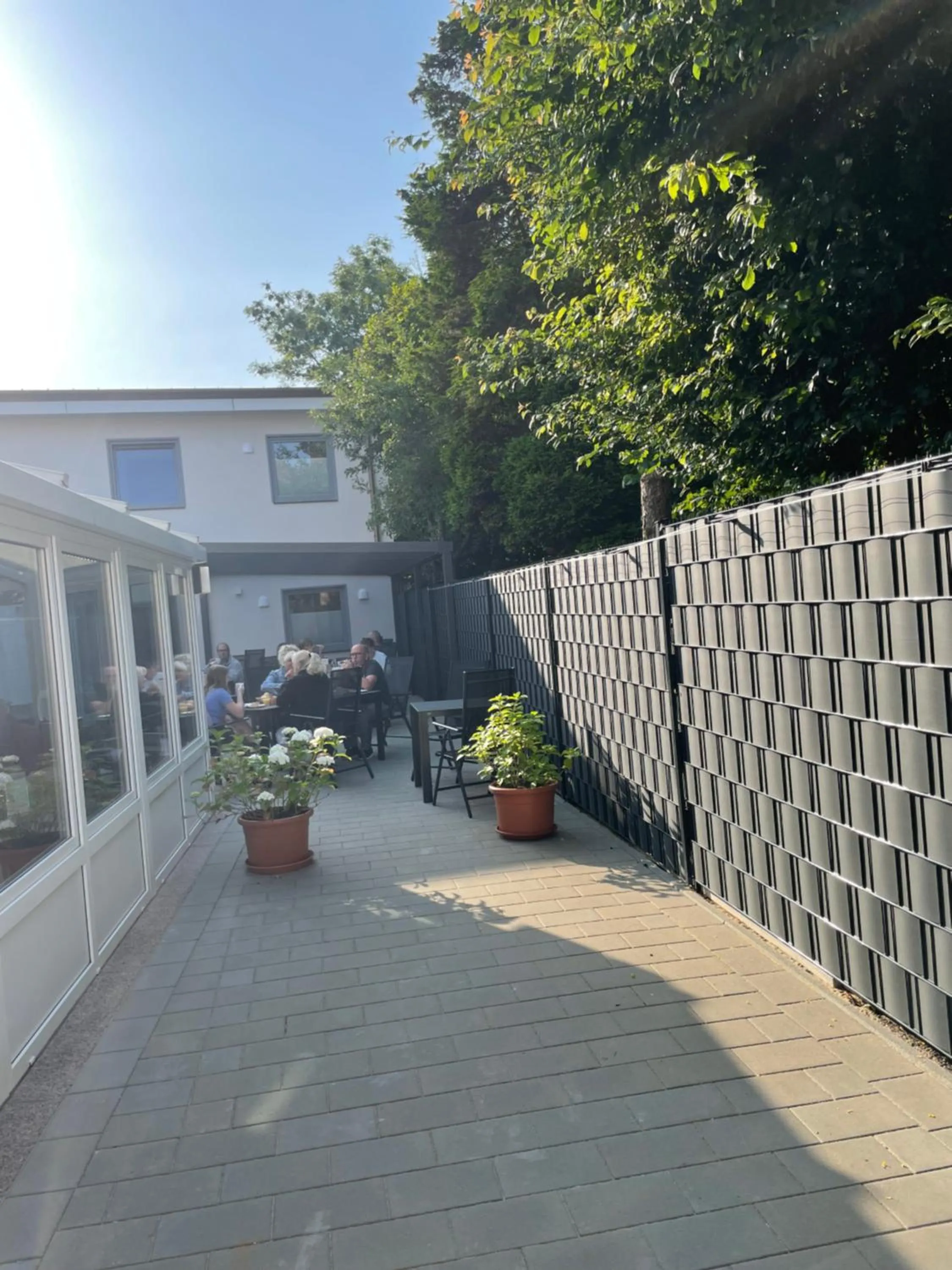 Balcony/Terrace in Gästehaus Janßen