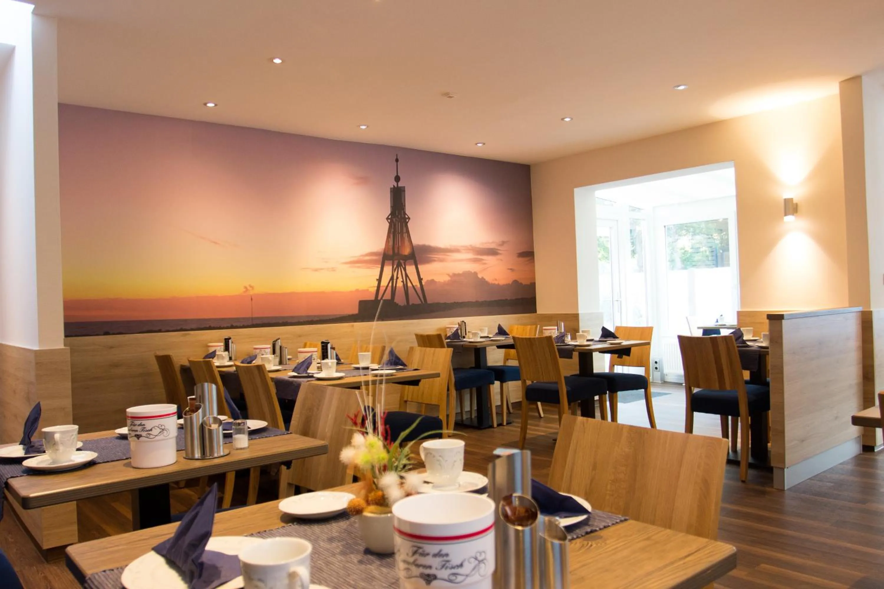 Restaurant/places to eat in Gästehaus Janßen