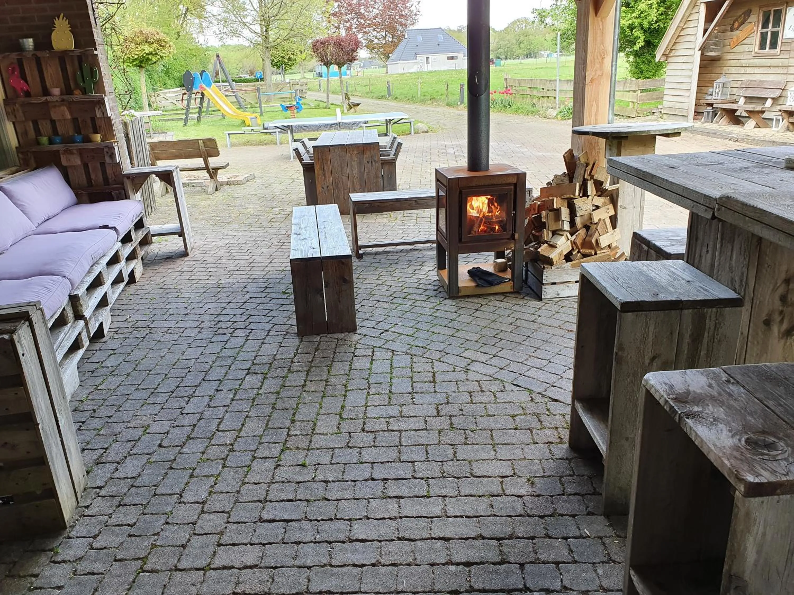 Property building in B&B Aangenaam - Olde Horst Diever