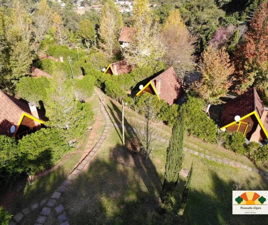 Bird's eye view in Pousada Alpes