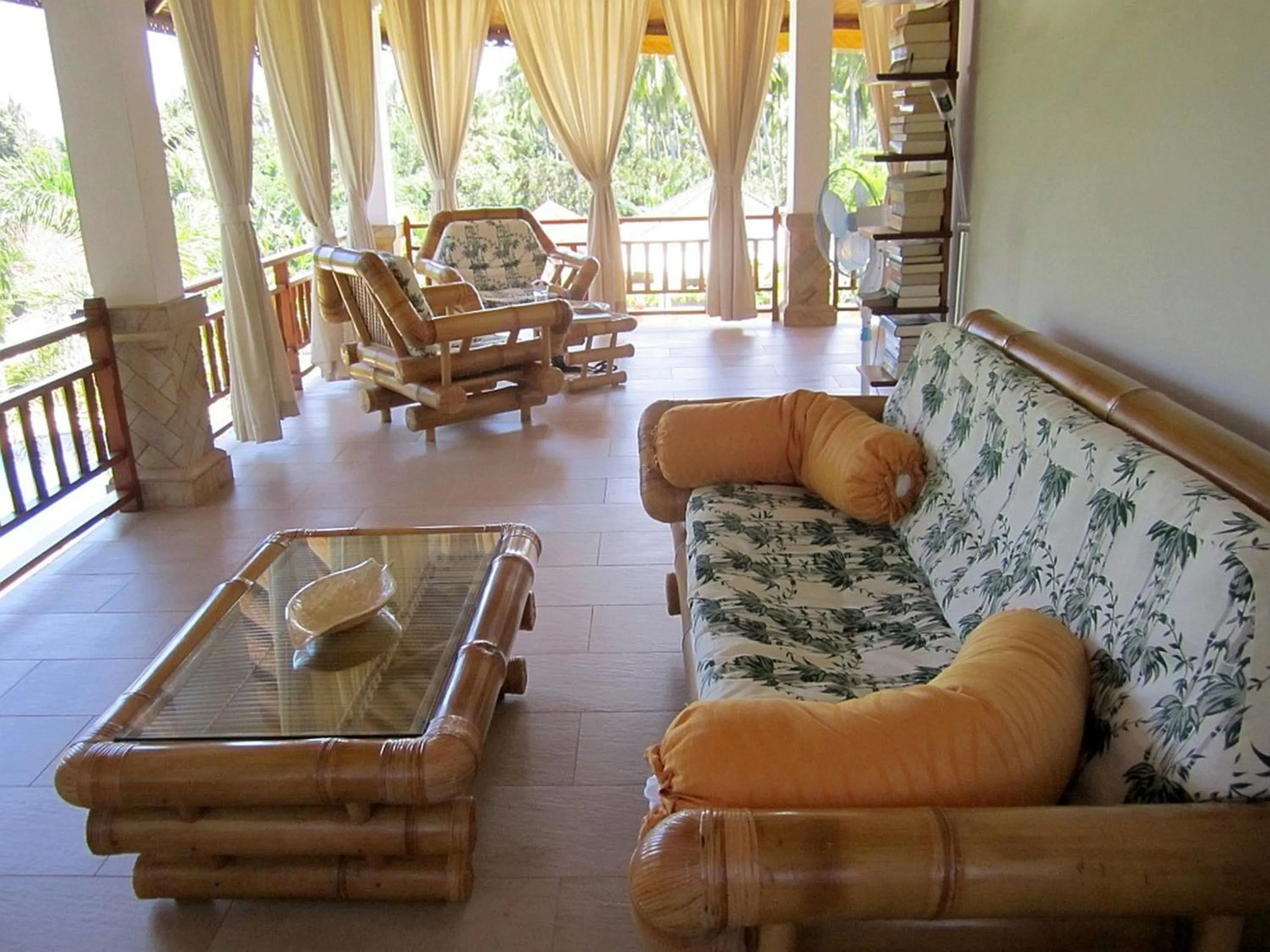 Balcony/Terrace in Villa Jakaranda and Villa Marakuya