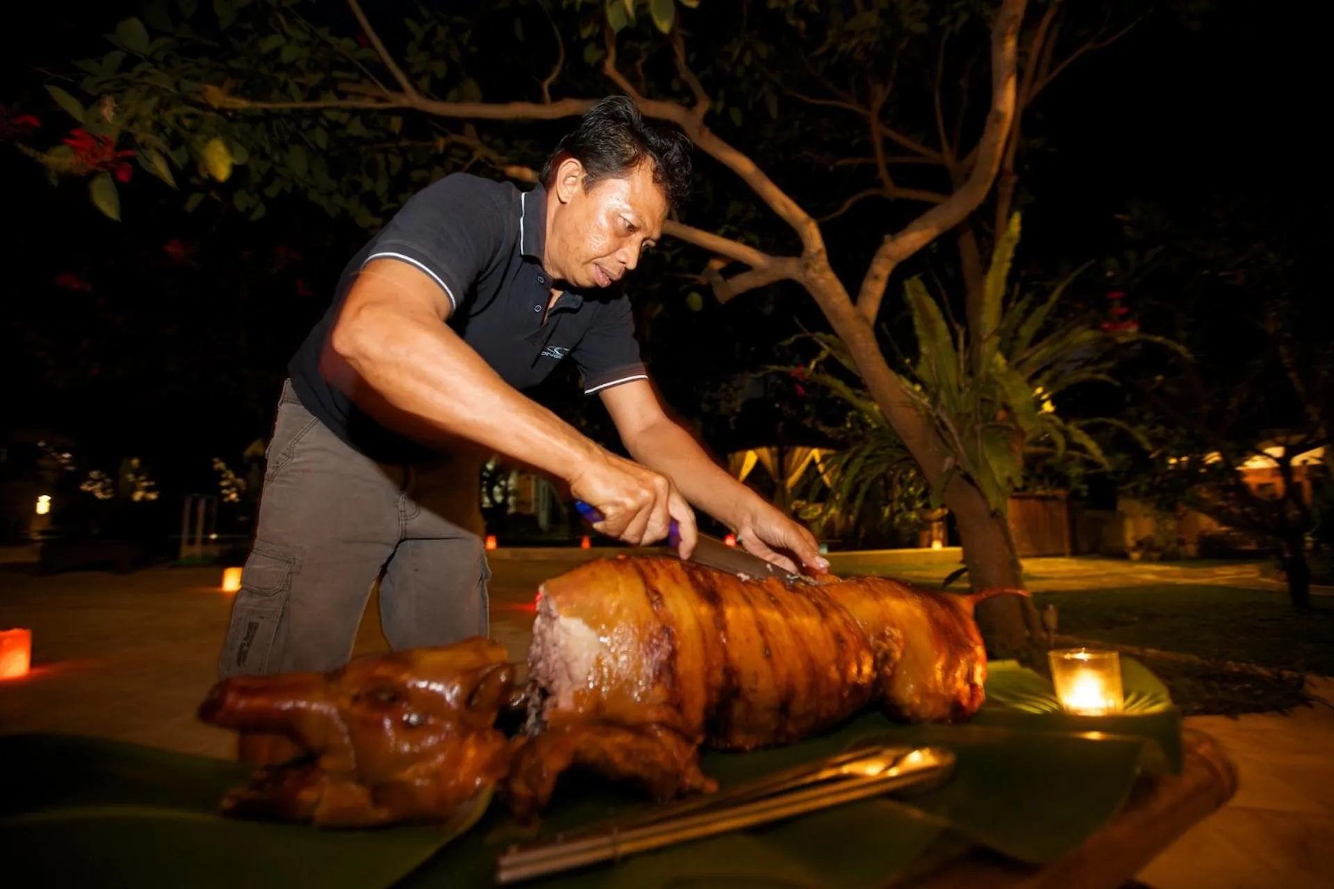 BBQ facilities in Villa Jakaranda and Villa Marakuya
