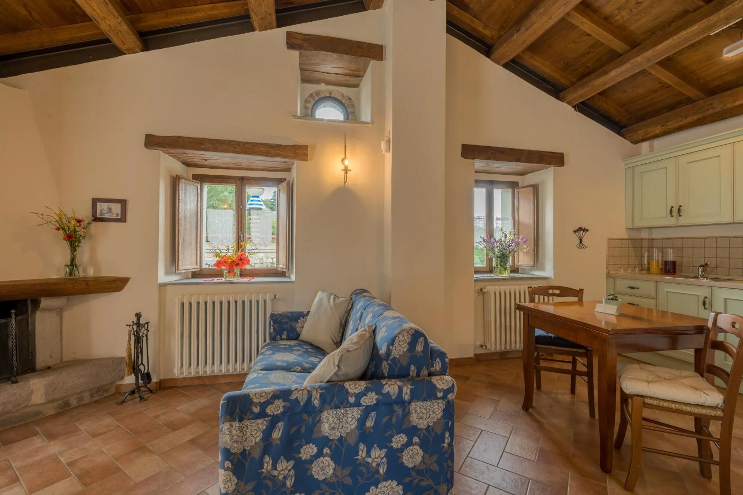 Living room in Borgotufi Albergo Diffuso