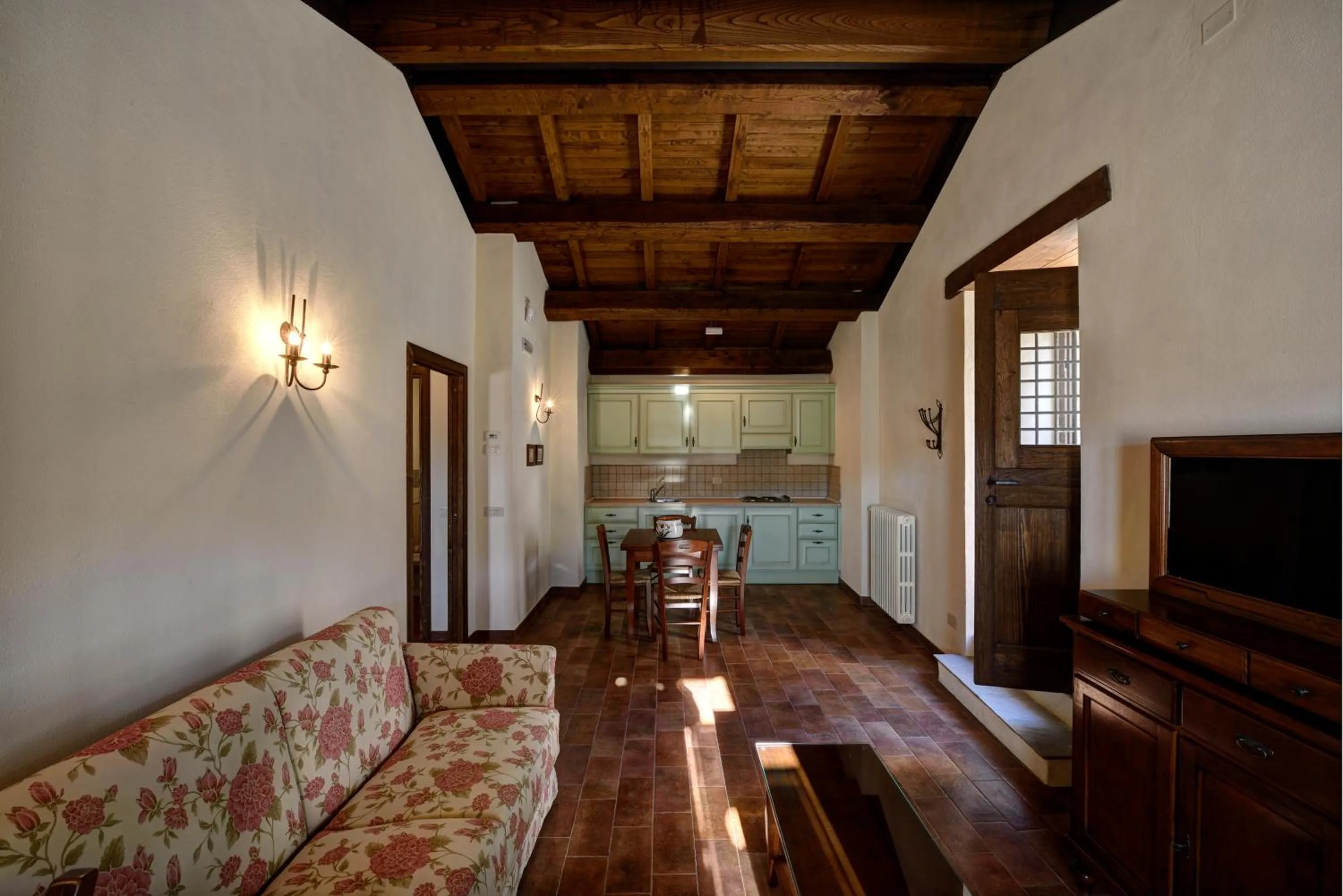 Living room in Borgotufi Albergo Diffuso
