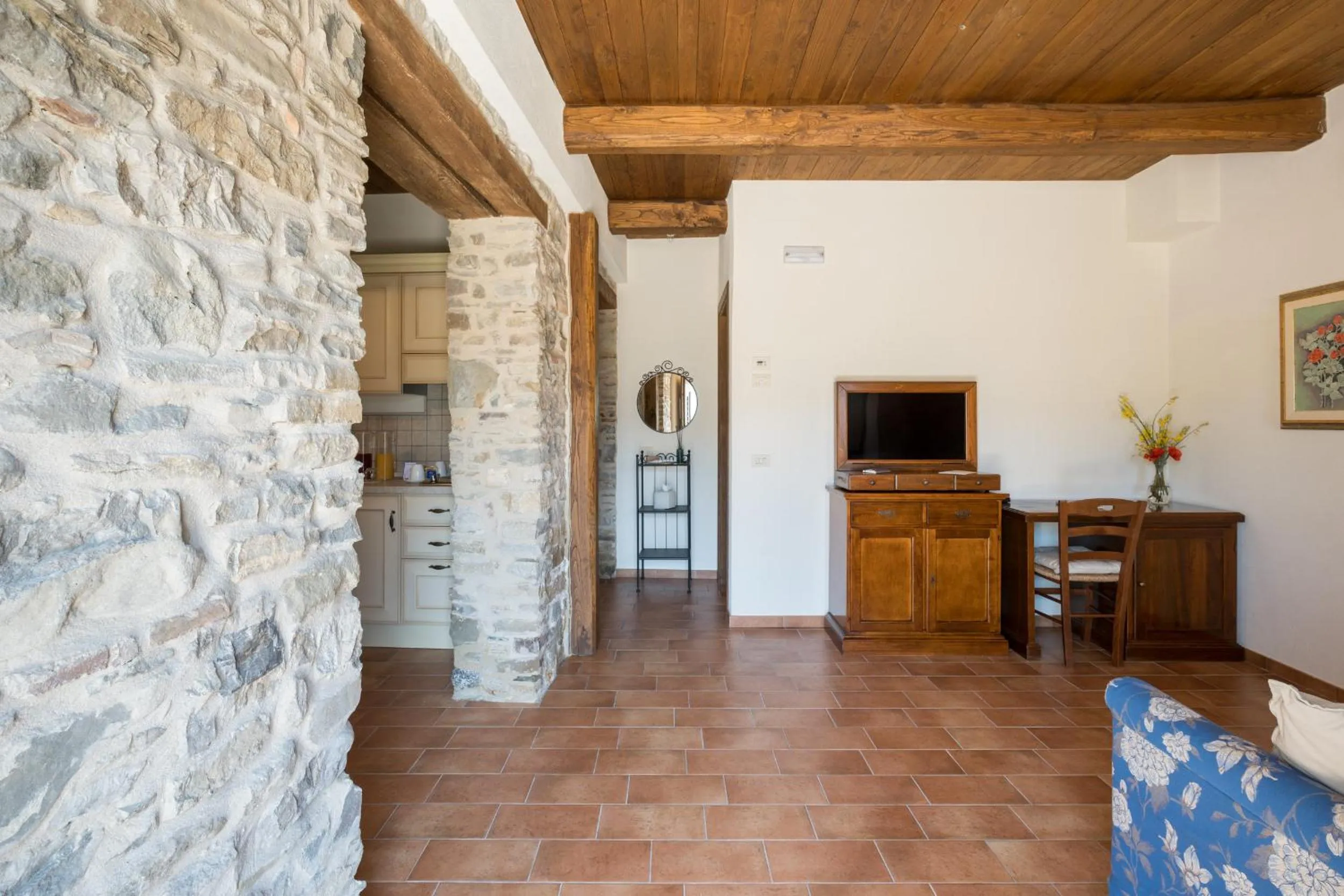 Living room in Borgotufi Albergo Diffuso