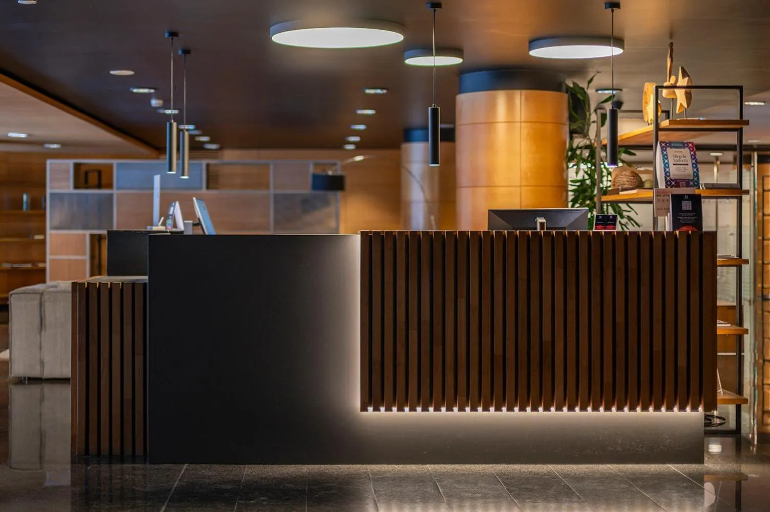 Lobby or reception in Hesperia Andorra