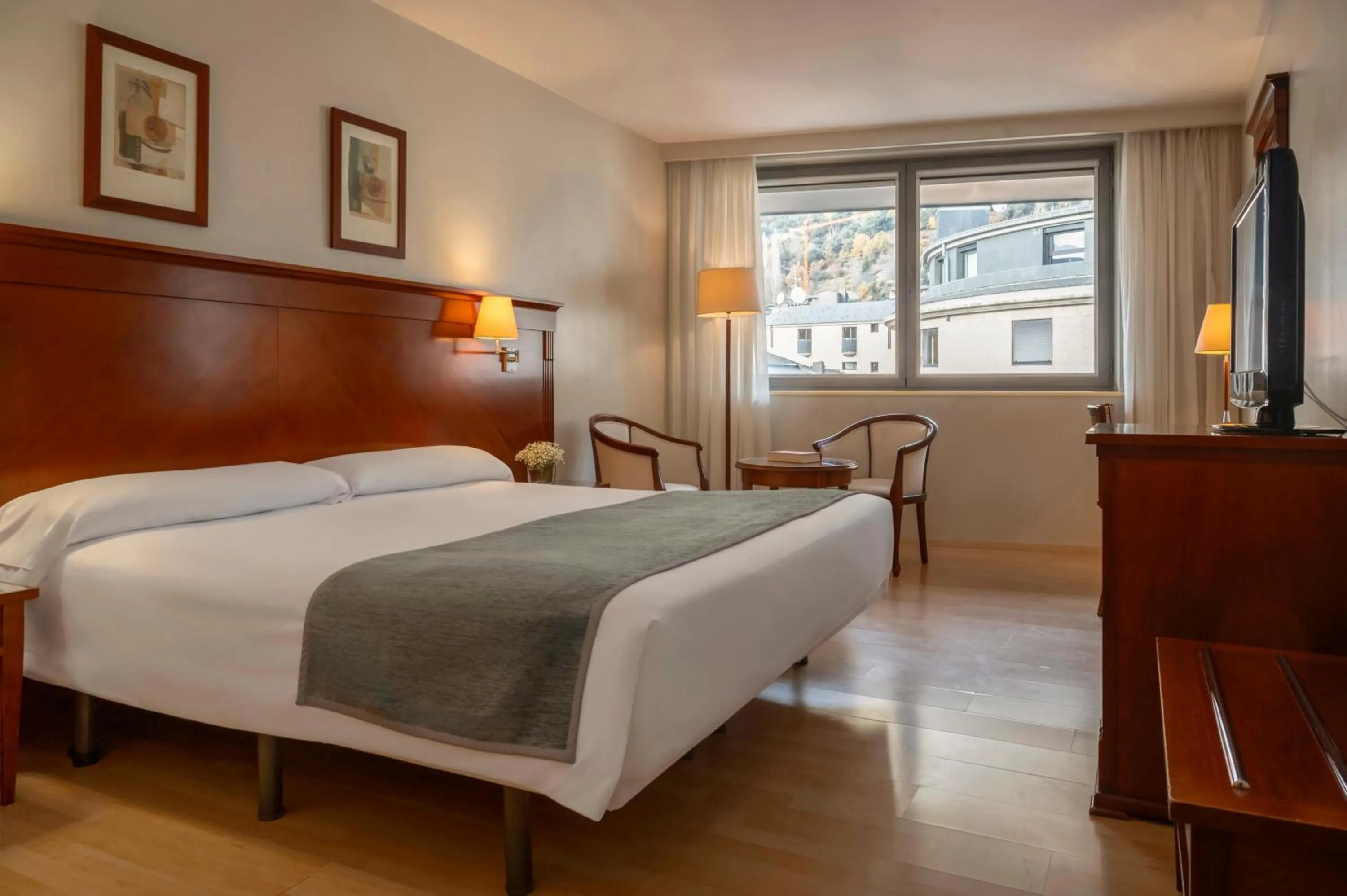 Bedroom, Bed in Hesperia Andorra