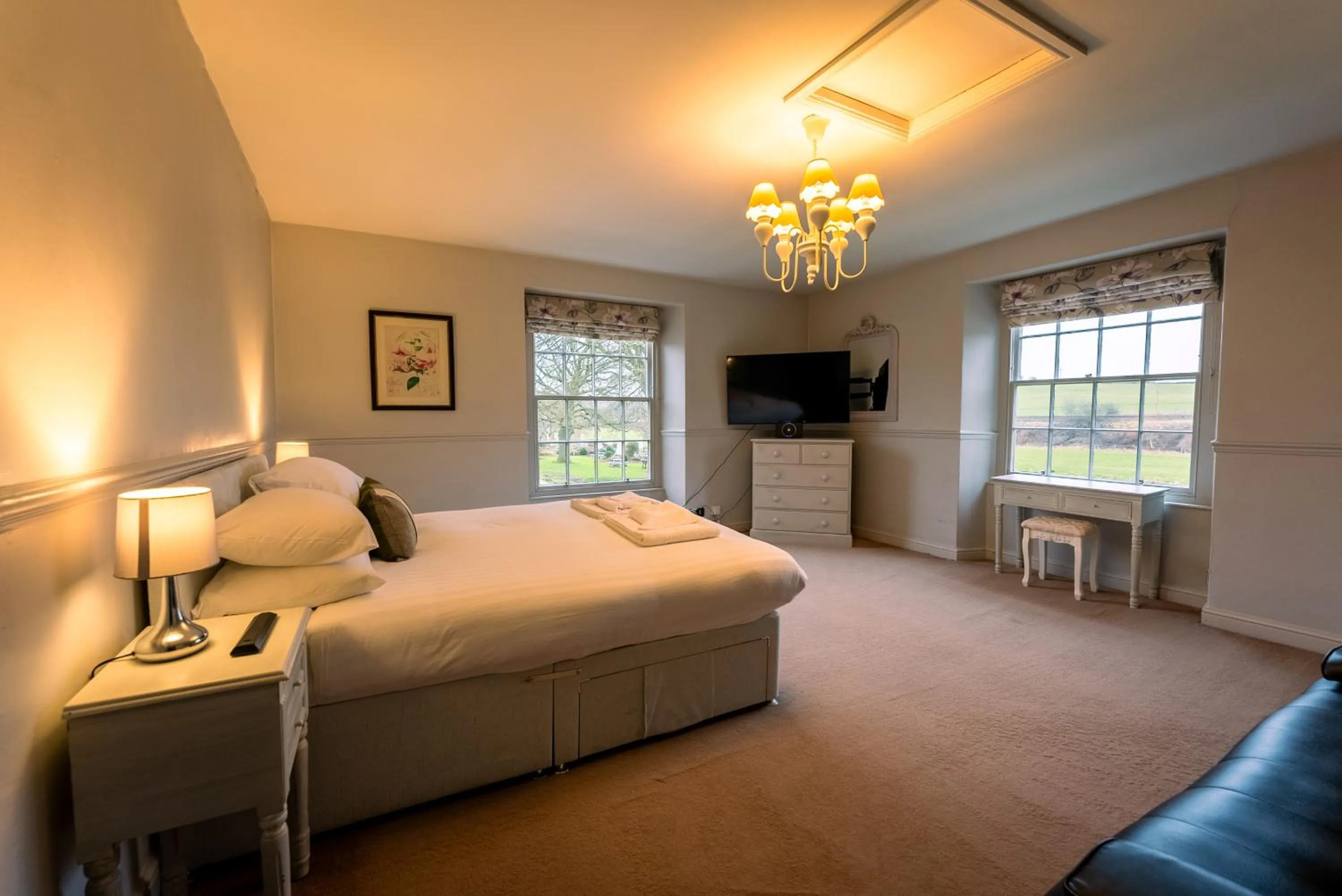 Bed in Oakerthorpe Holiday Village