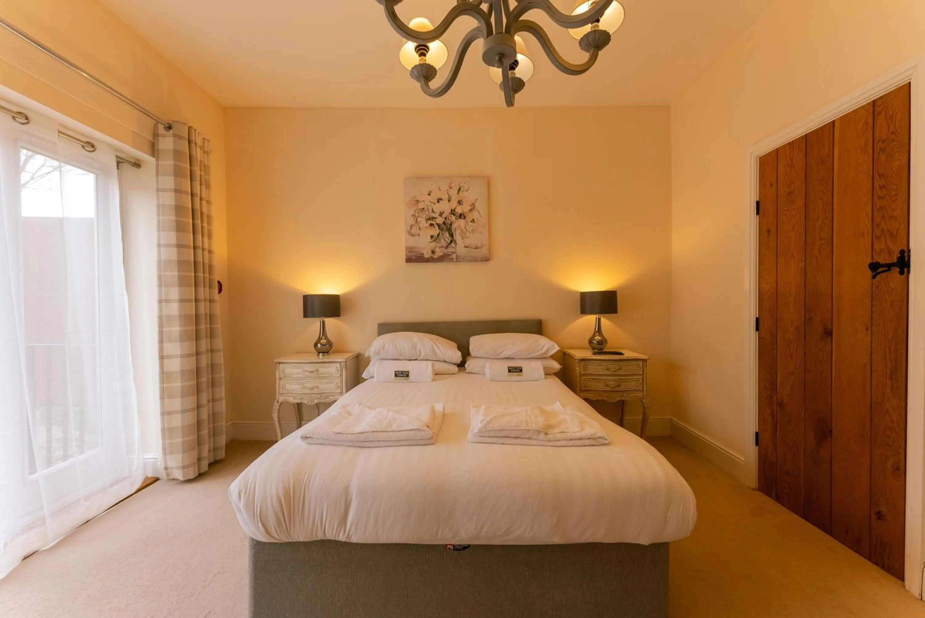 Bed in Oakerthorpe Holiday Village