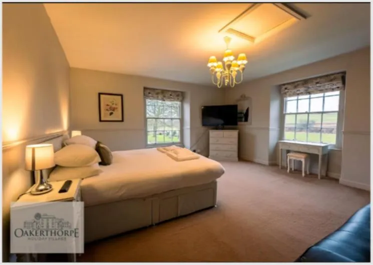 Bed in Oakerthorpe Holiday Village