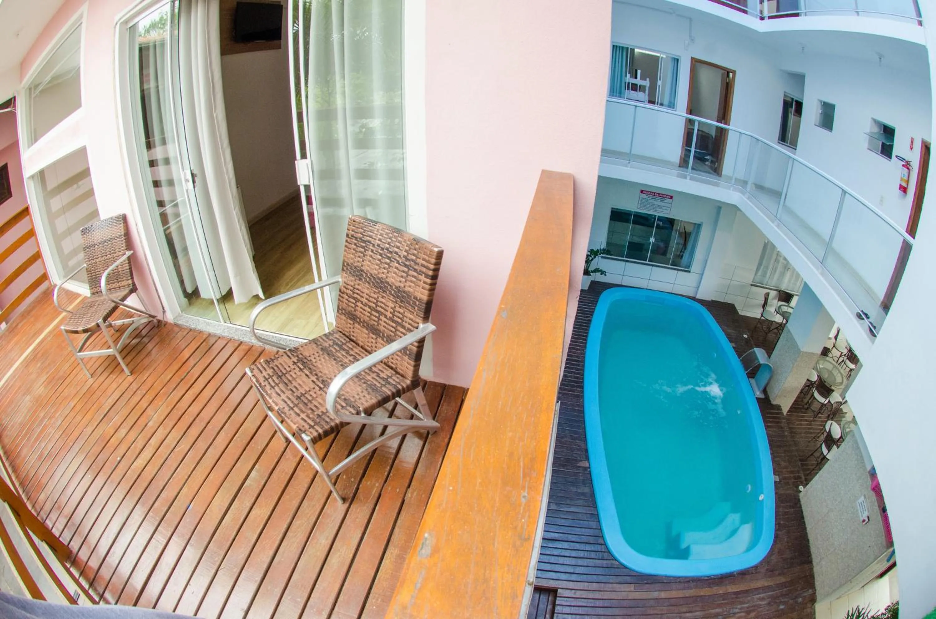 Double Room with Balcony in Pousada Rosa