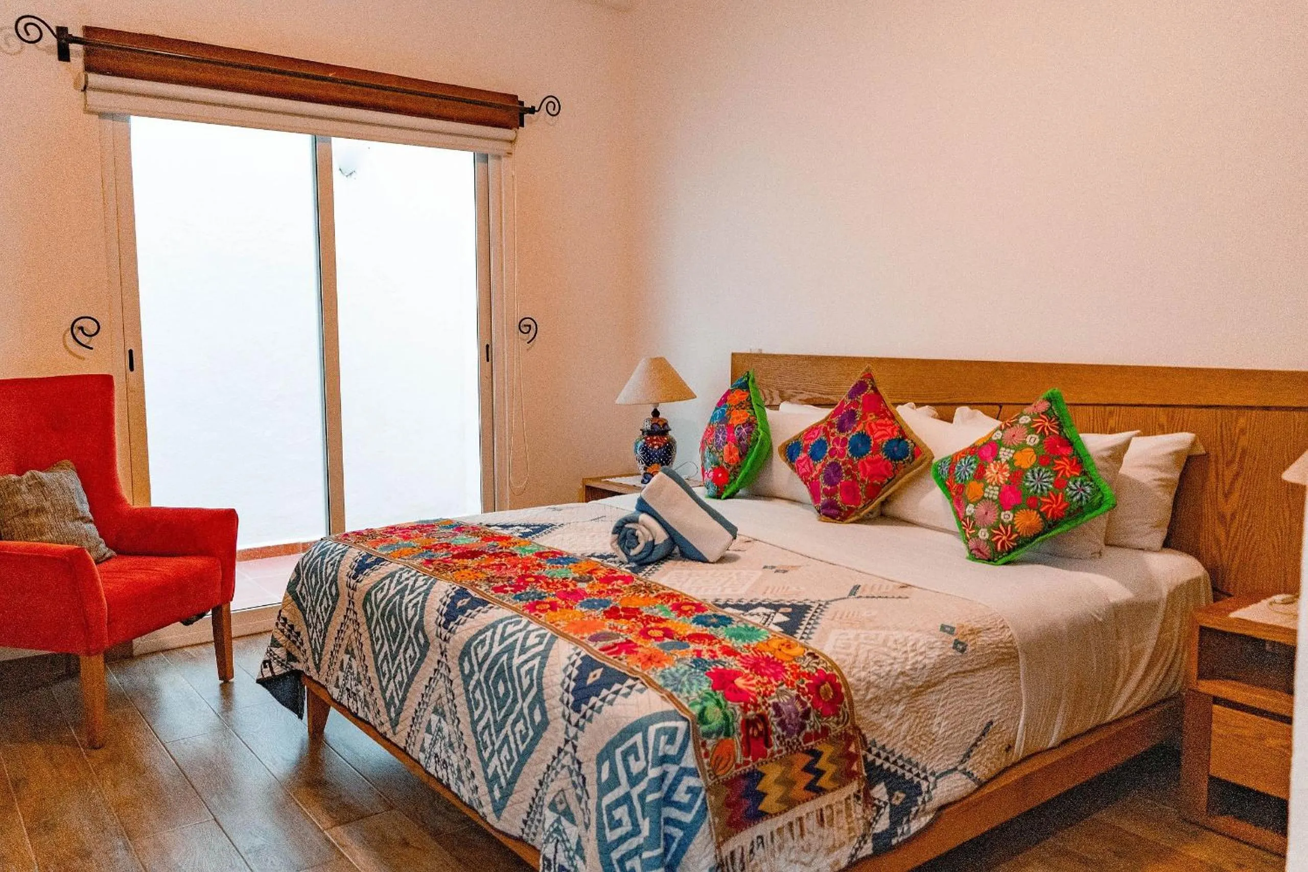 Bed in Refugio del Mar Luxury Hotel Boutique