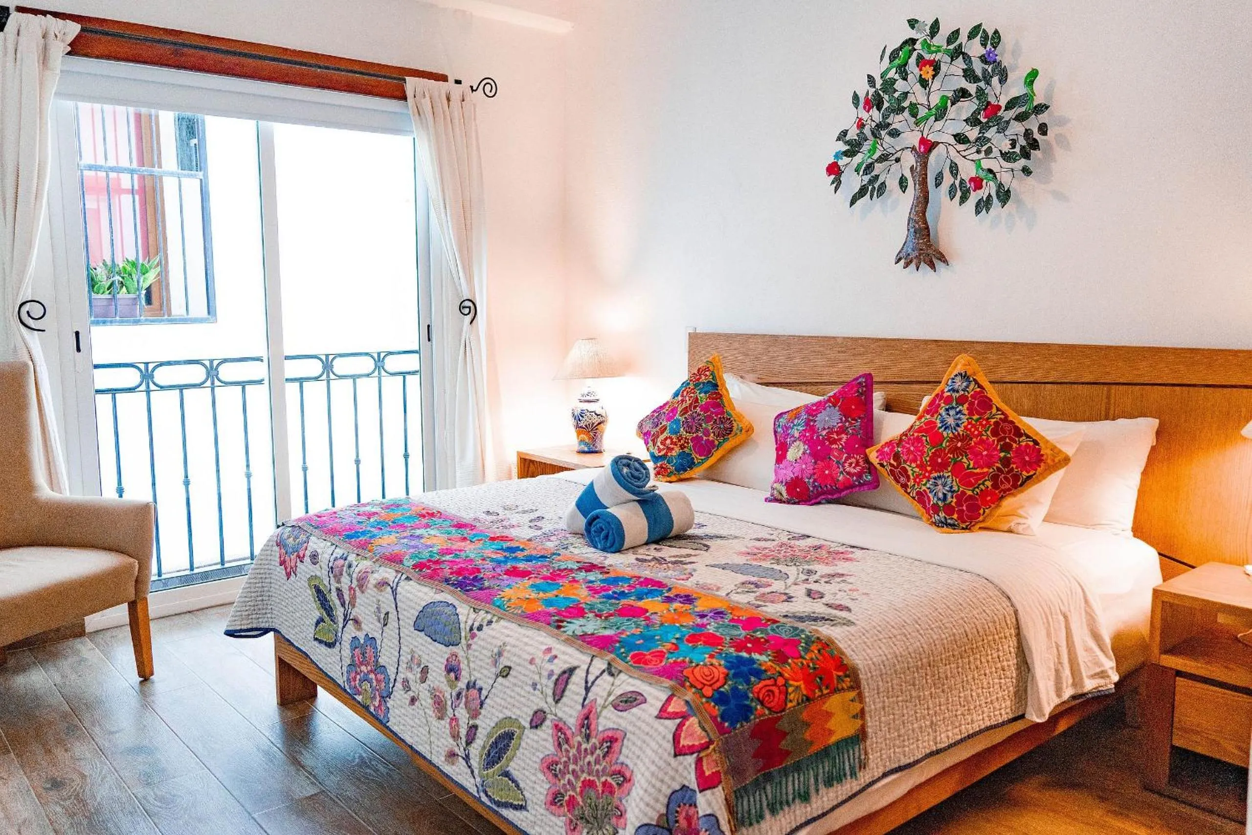 Bed in Refugio del Mar Luxury Hotel Boutique