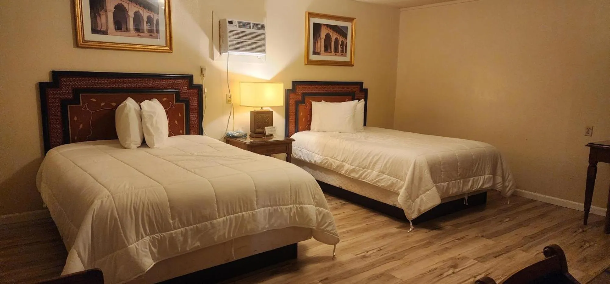 Bed in Badlands Hotel & Campground