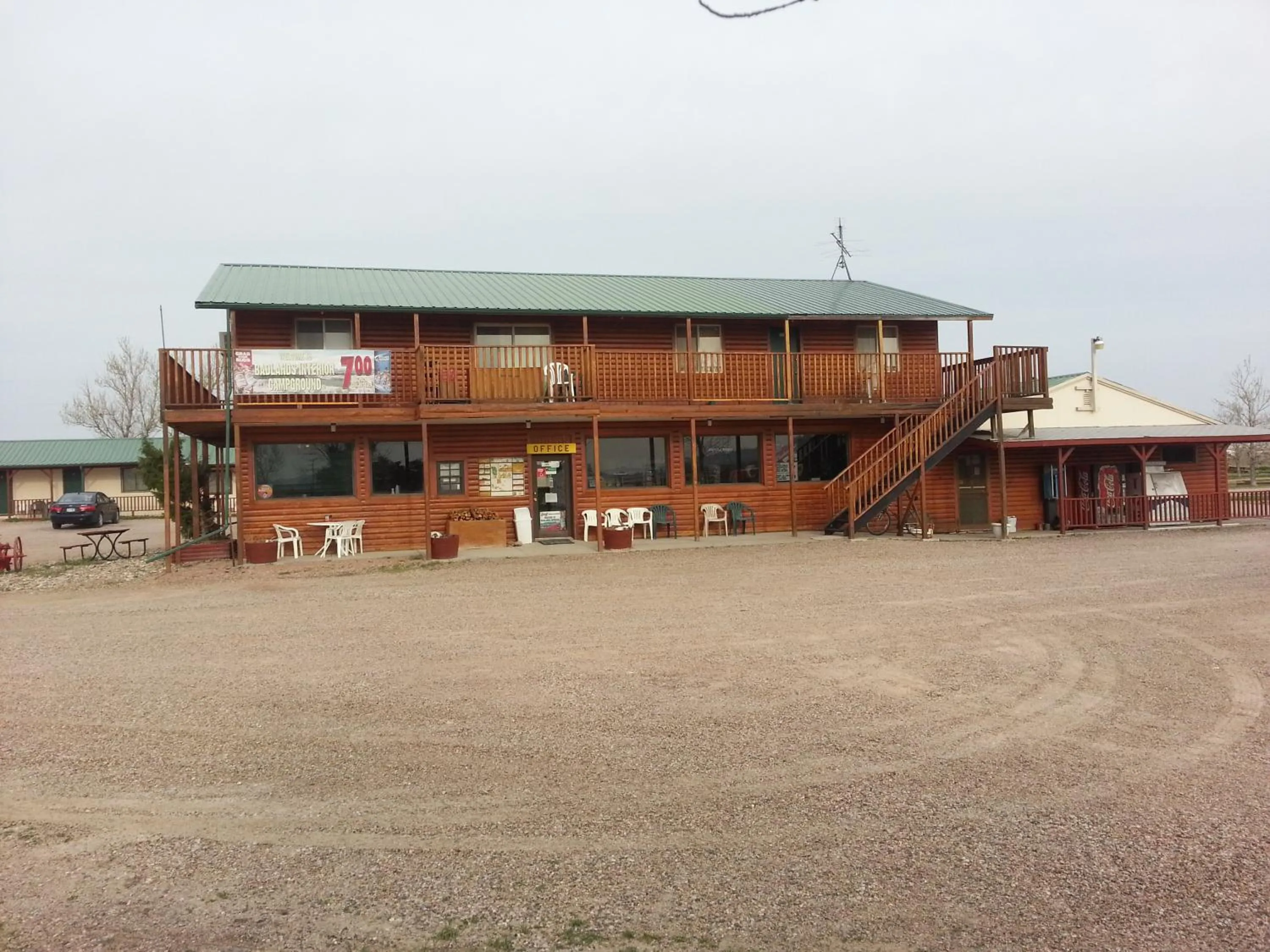 Property building in Badlands Hotel & Campground