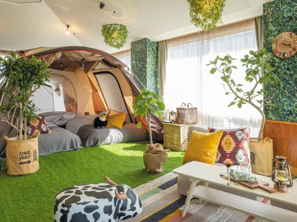 Bed in Jakomaru Park Tsuda