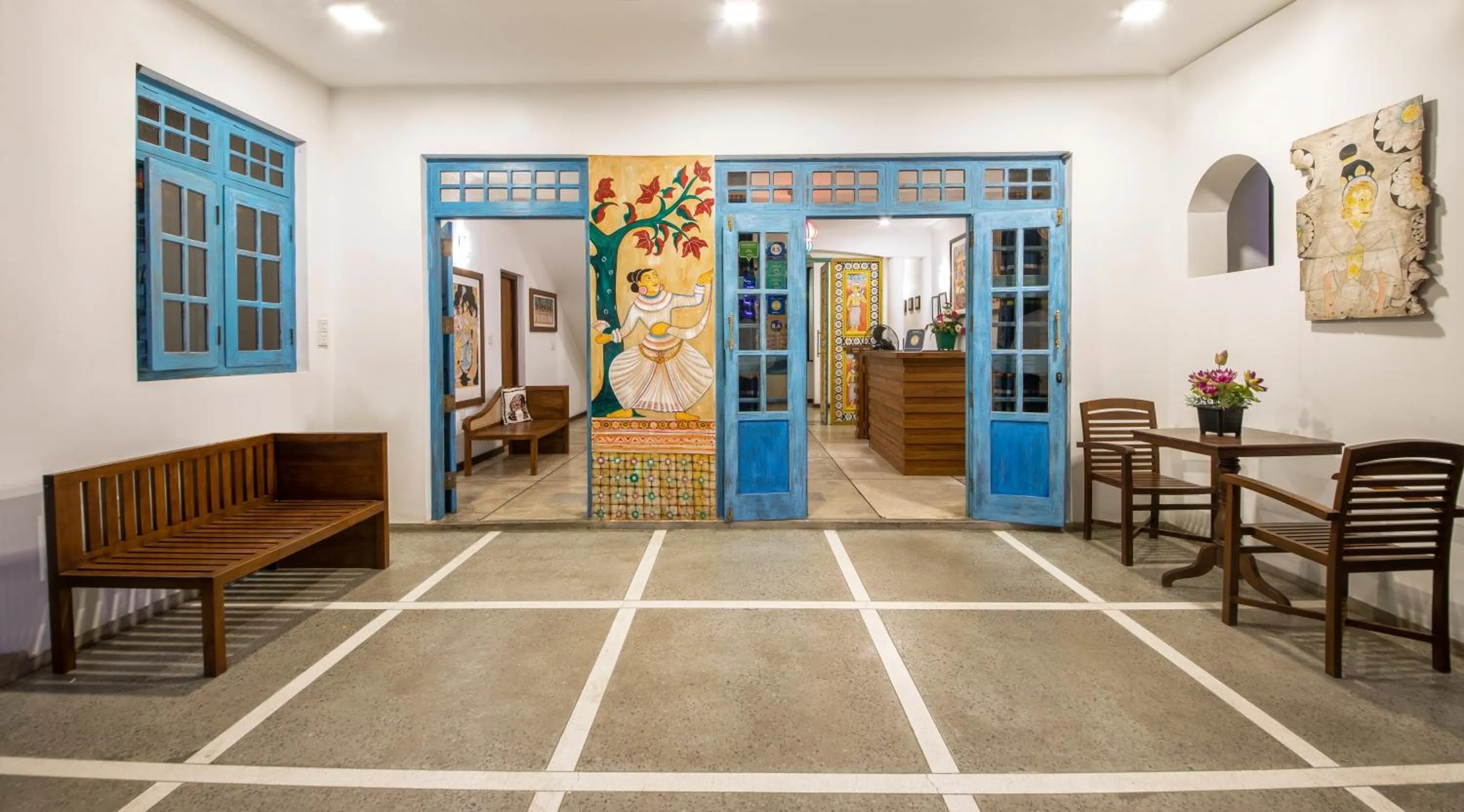 Lobby or reception in Blue Elephant Boutique Hotel