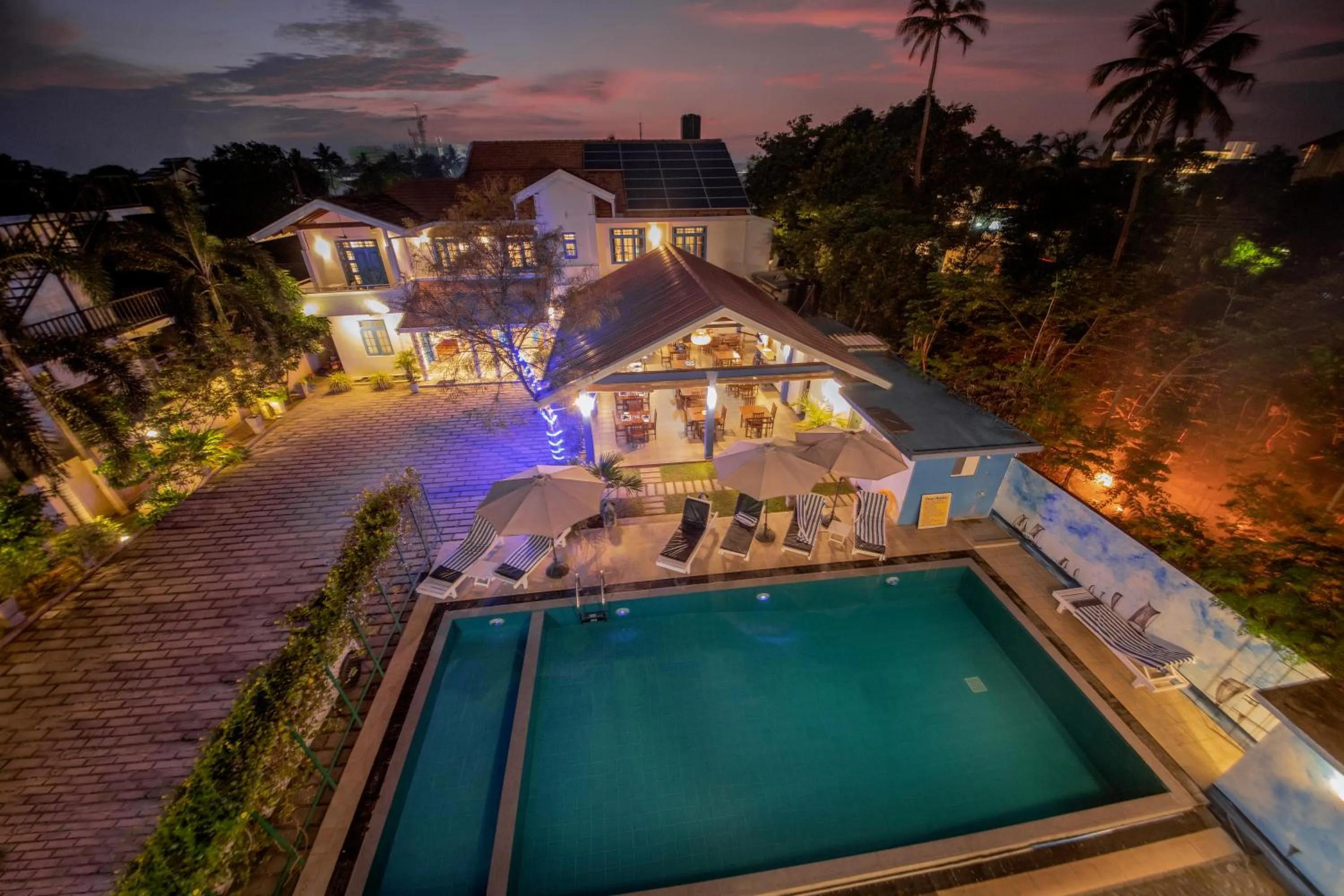 Bird's eye view in Blue Elephant Boutique Hotel