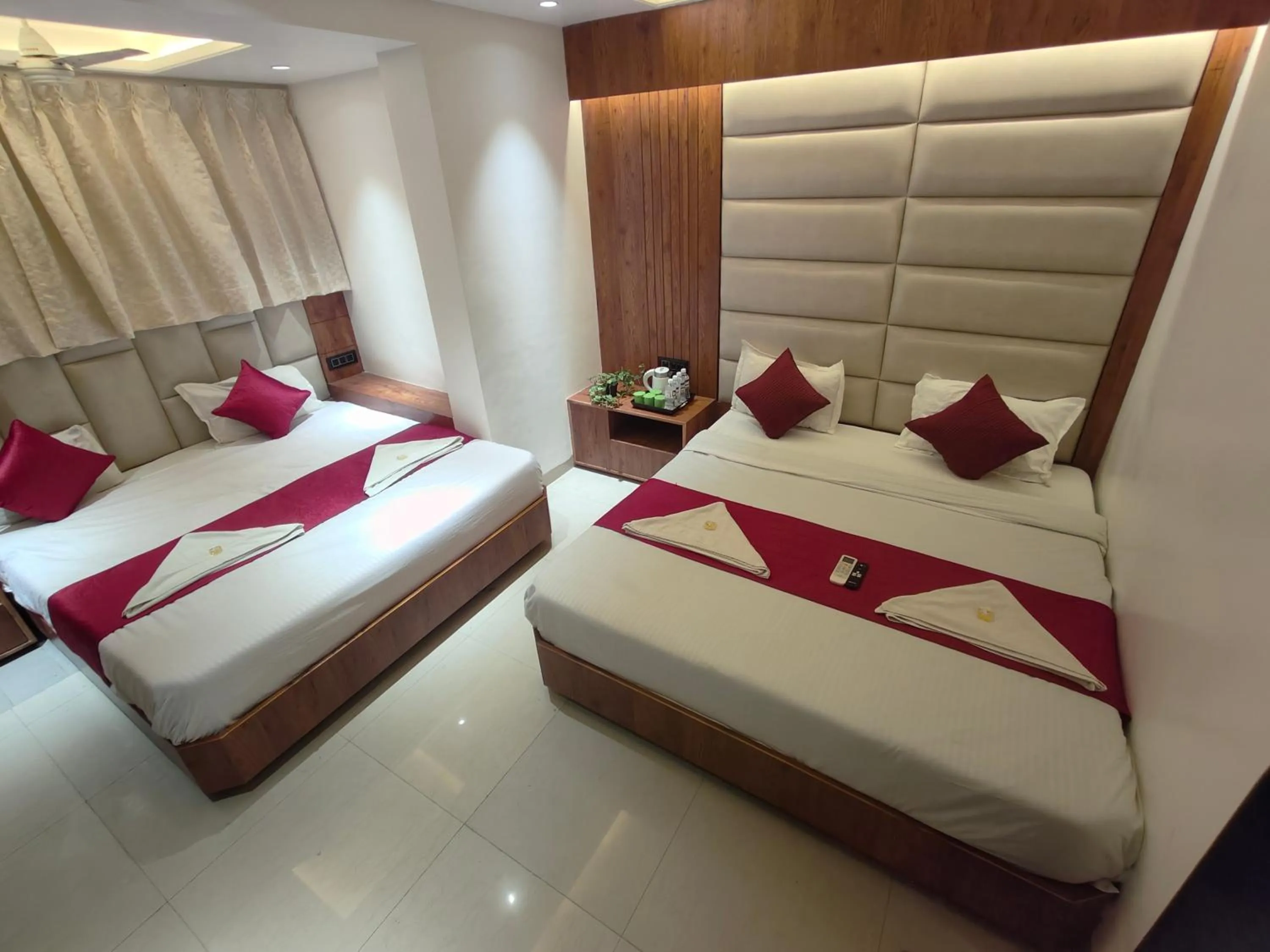 Patio, Bed in Hotel Anand Palace