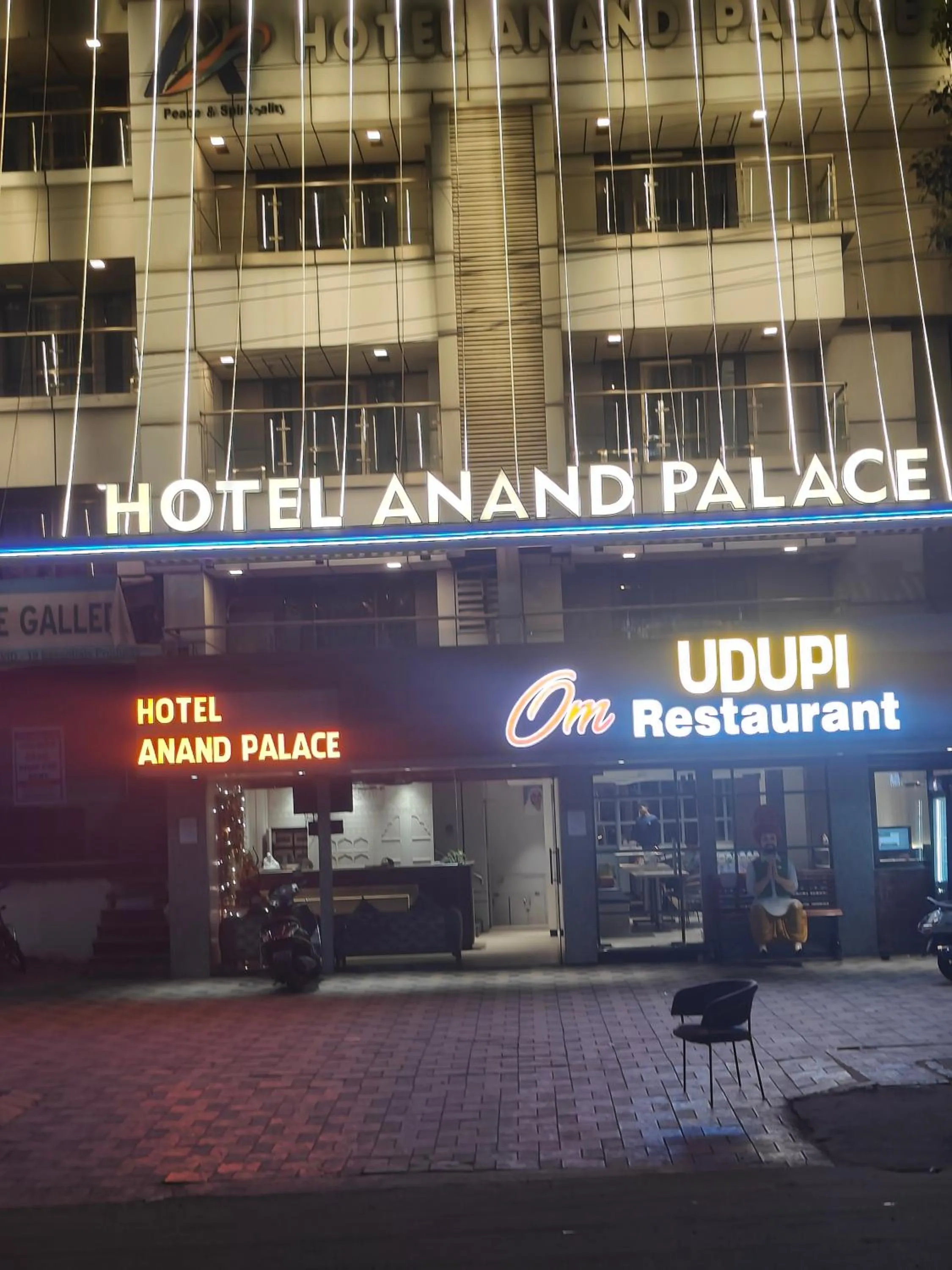 Property building in Hotel Anand Palace
