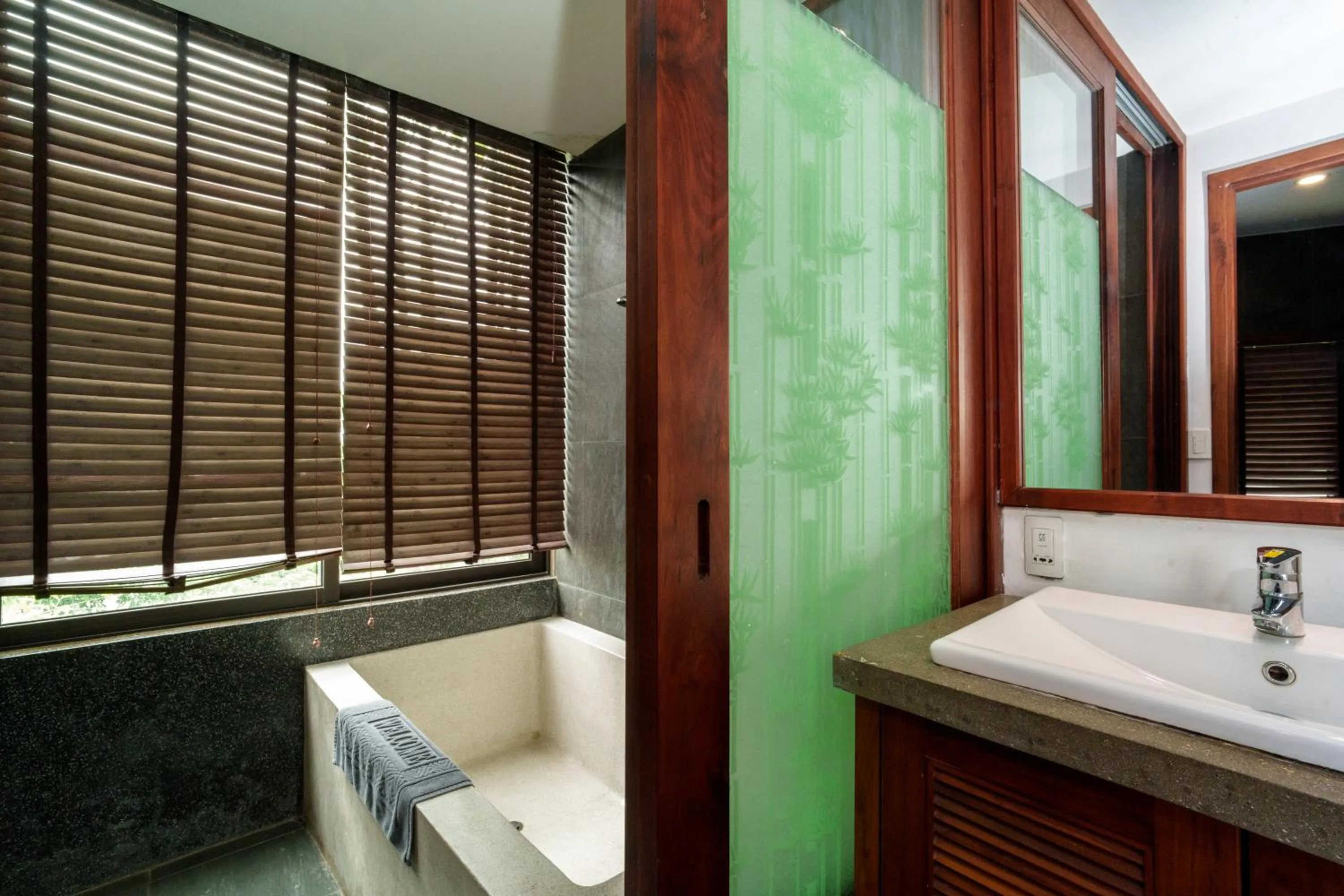 Bathroom in Serene Riverside Hotel Hoi An