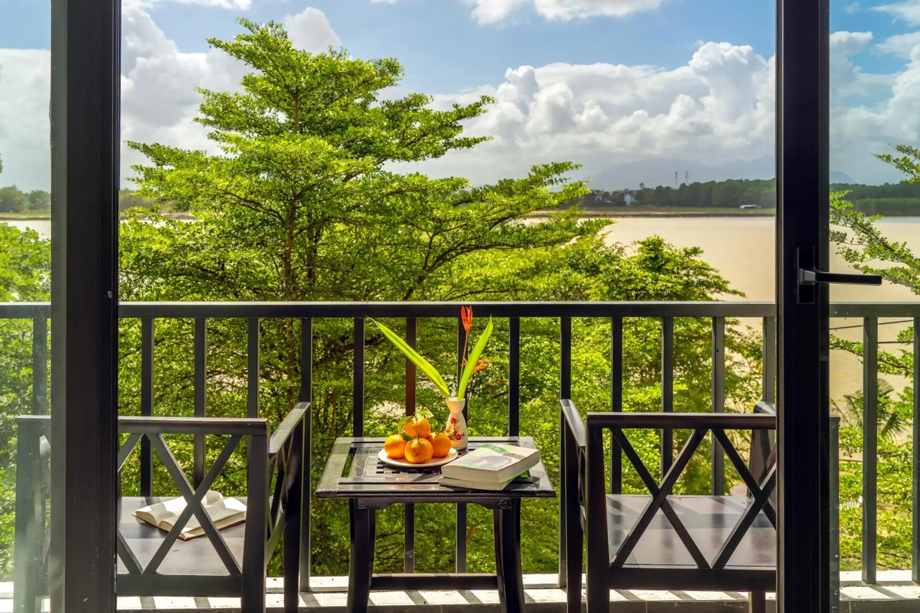 Twin Room with Balcony in Gia Huy Riverside Hotel Hoi An Twin Room with Balcony in Gia Huy Riverside Hotel Hoi An