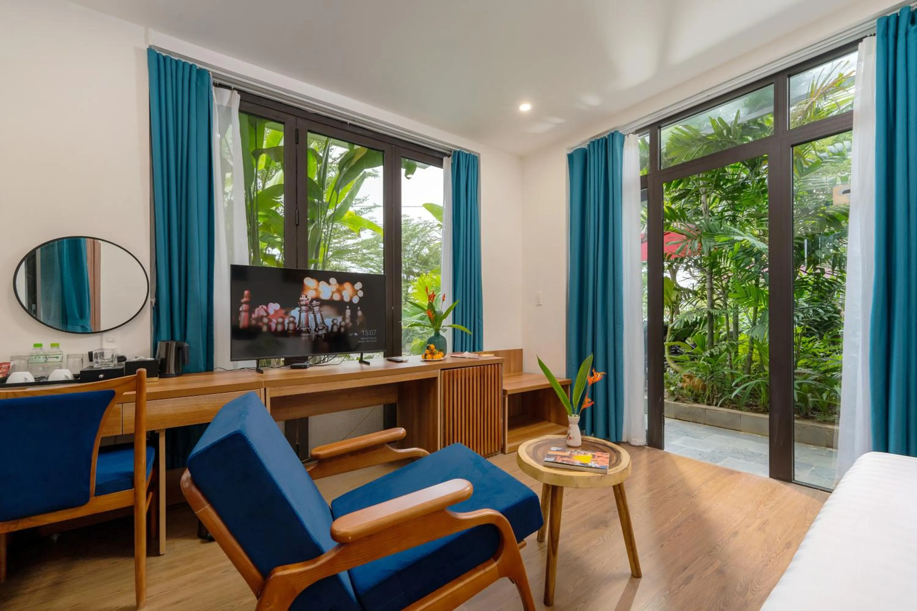 Garden view in Gia Huy Riverside Hotel Hoi An