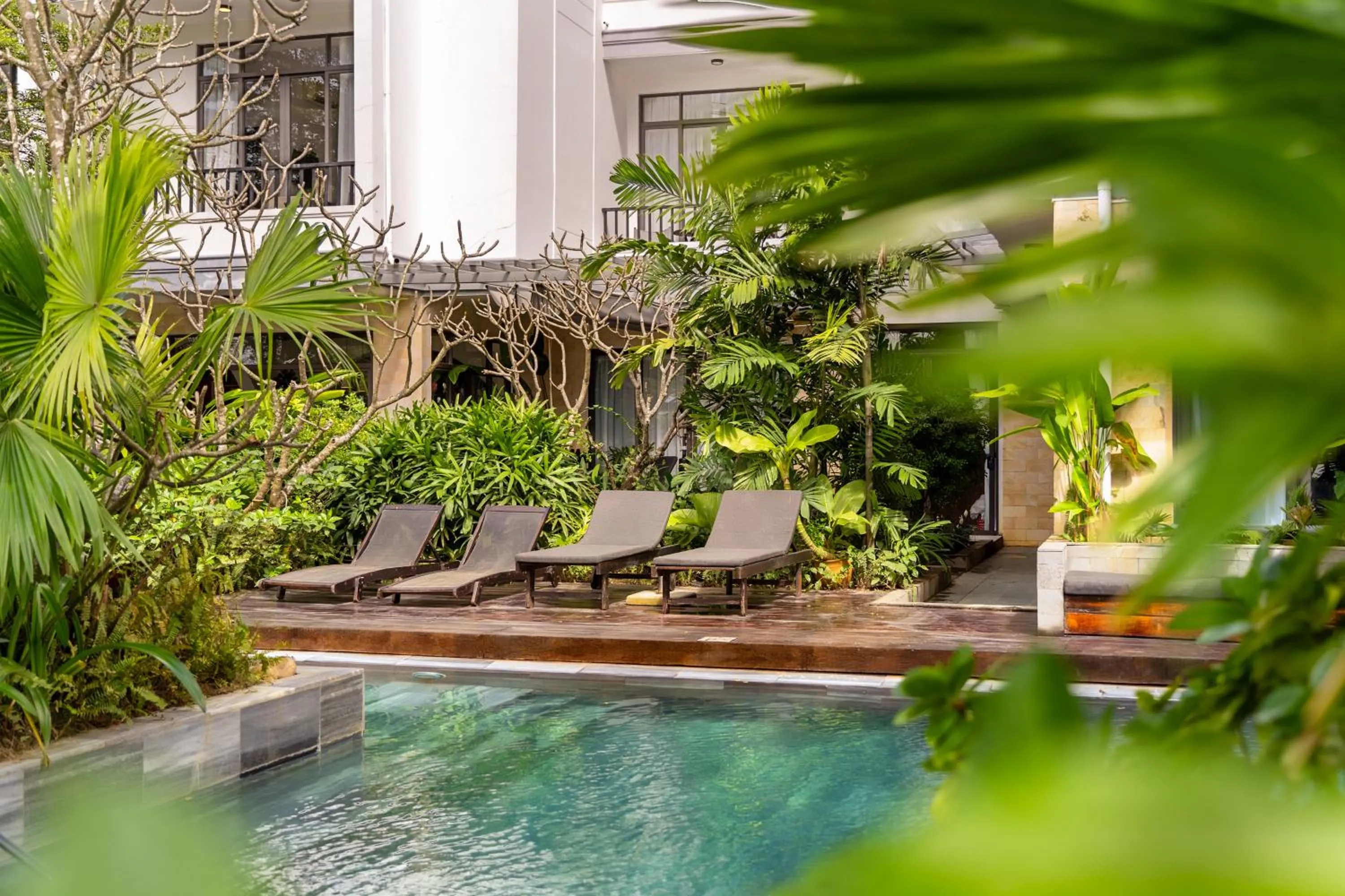 Swimming pool in Gia Huy Riverside Hotel Hoi An