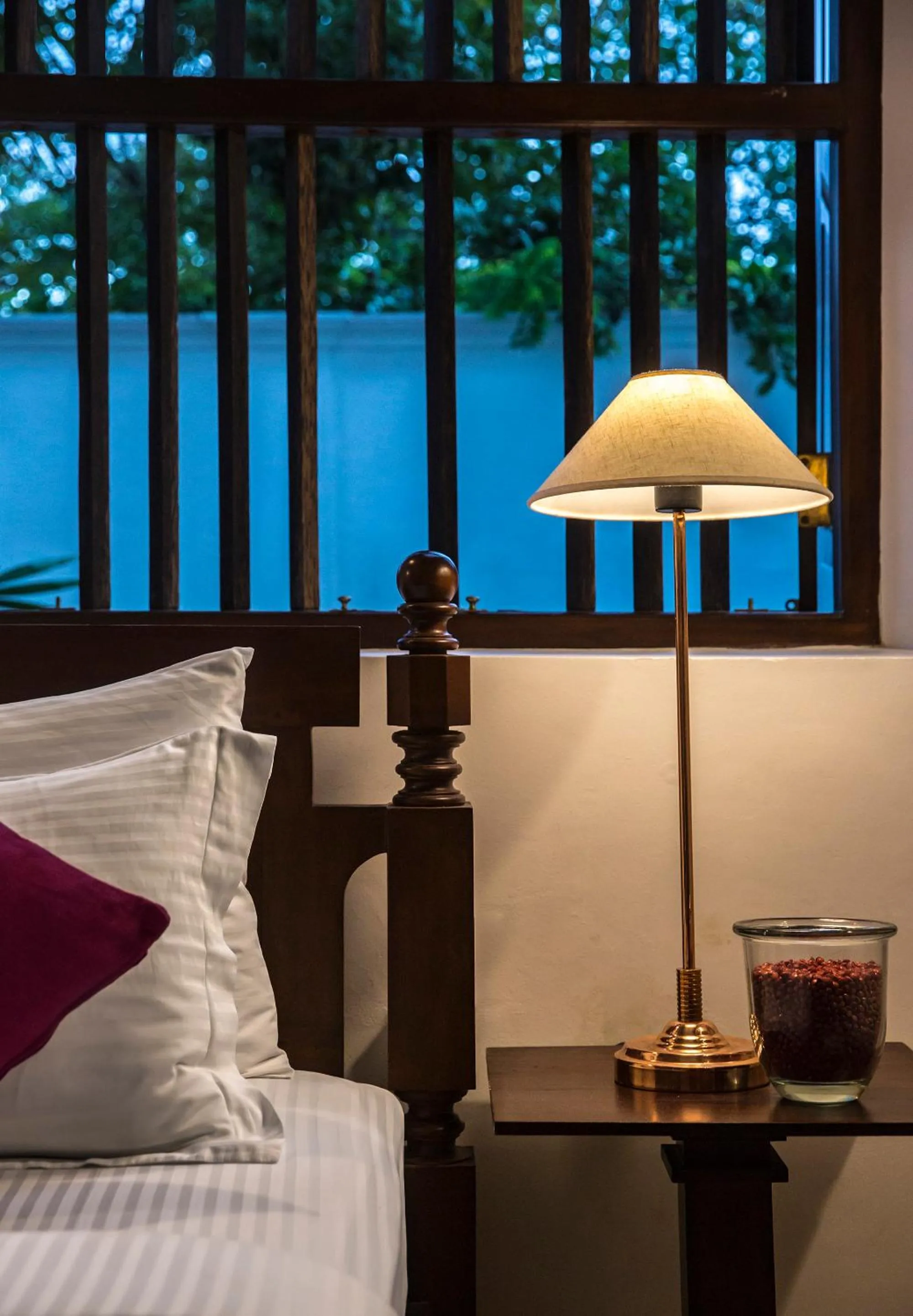 Decorative detail in Green Casa