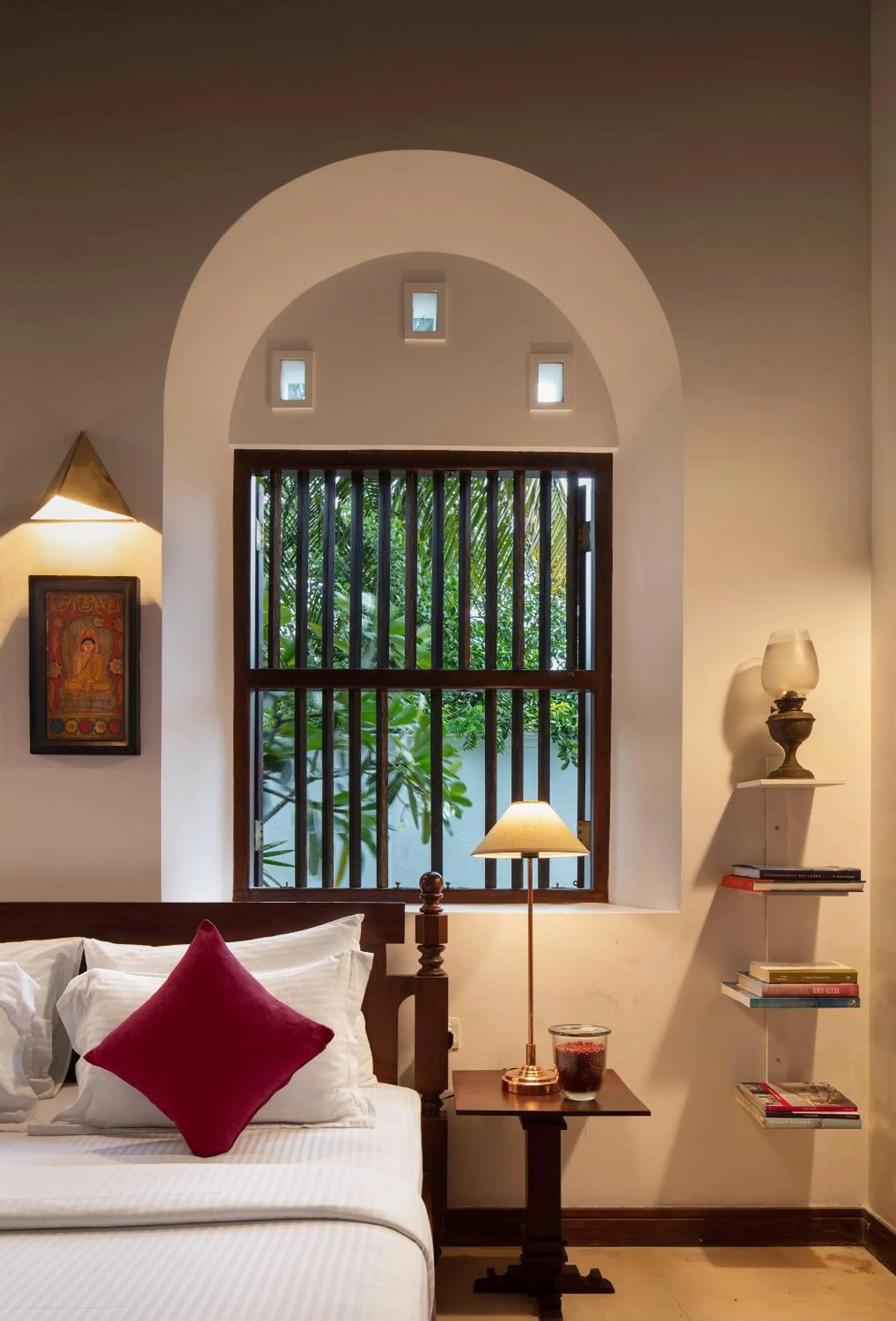 Decorative detail, Bed in Green Casa