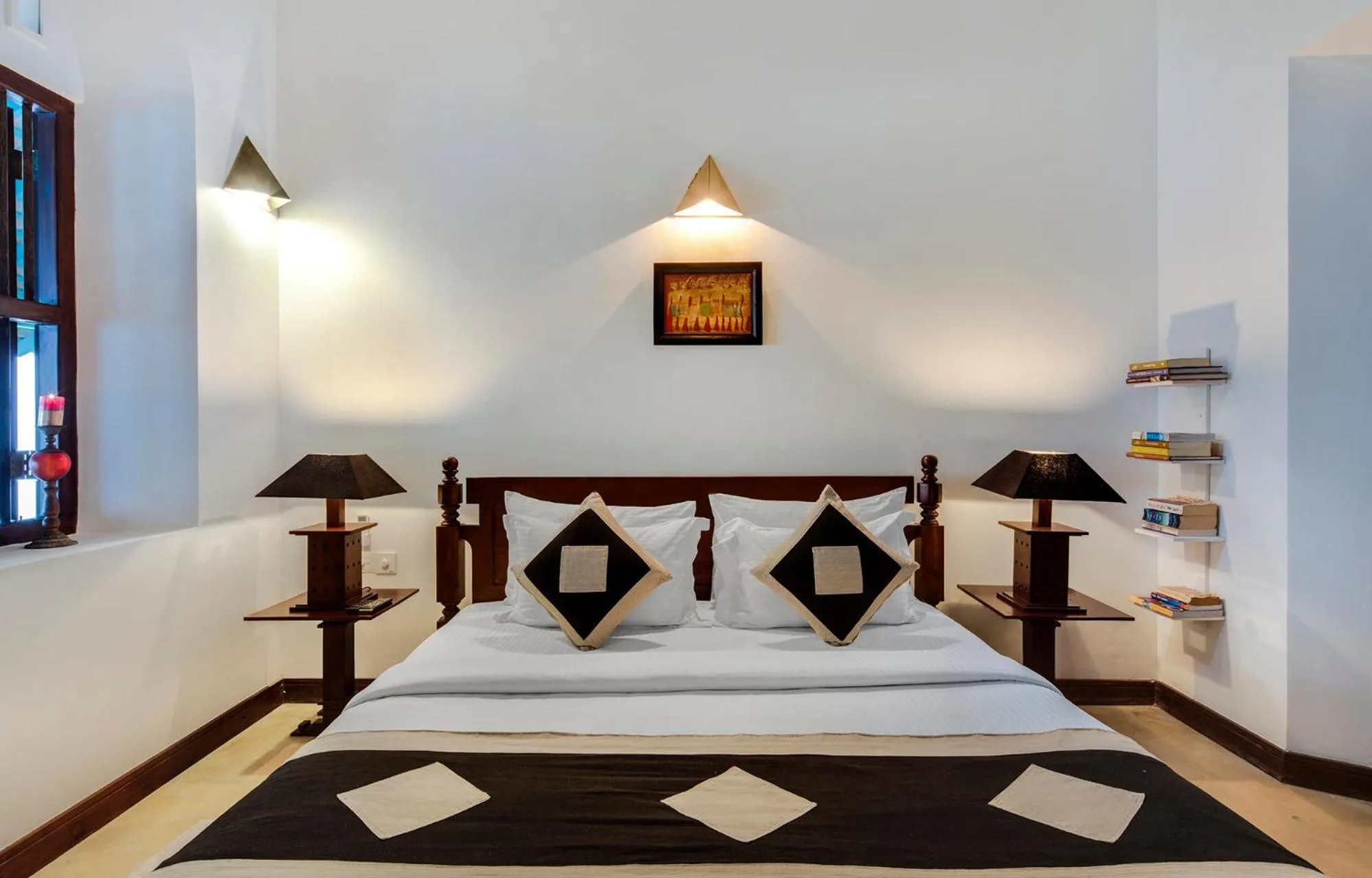 Photo of the whole room, Bed in Green Casa