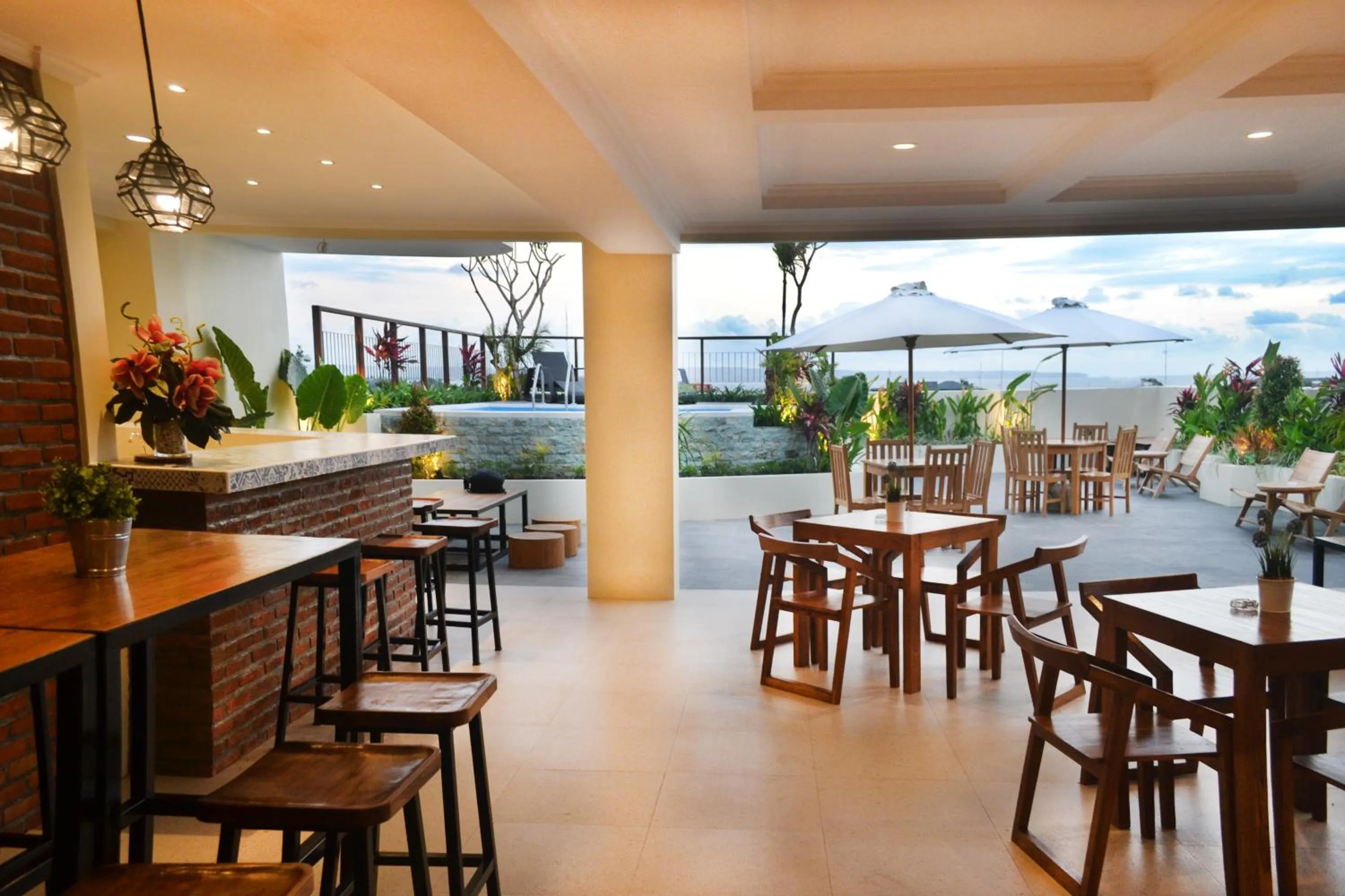 Lounge or bar in Amalfi Hotel Seminyak