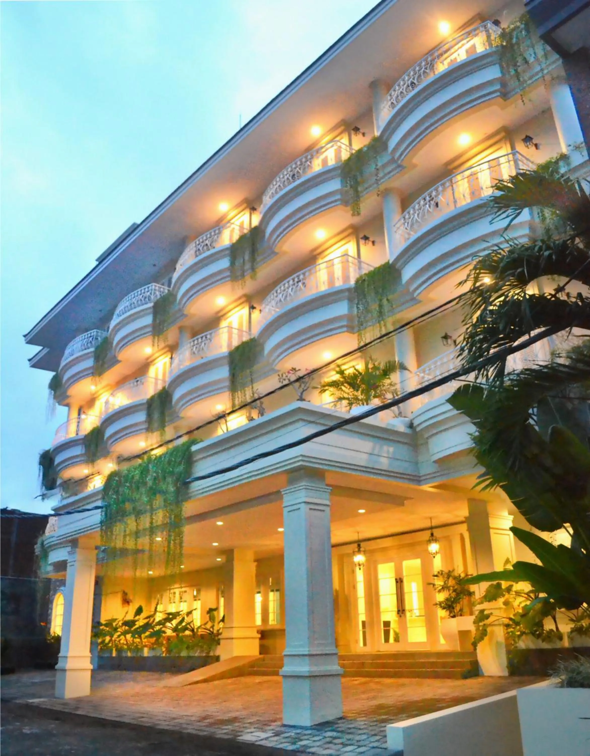 Property building in Amalfi Hotel Seminyak