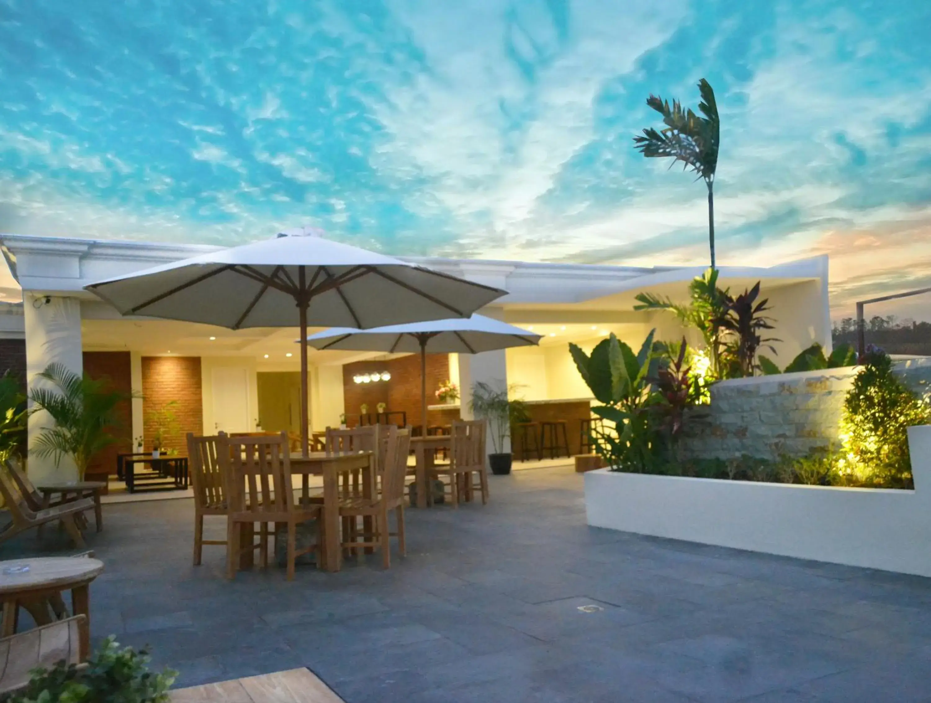 Lounge or bar in Amalfi Hotel Seminyak Lounge or bar in Amalfi Hotel Seminyak