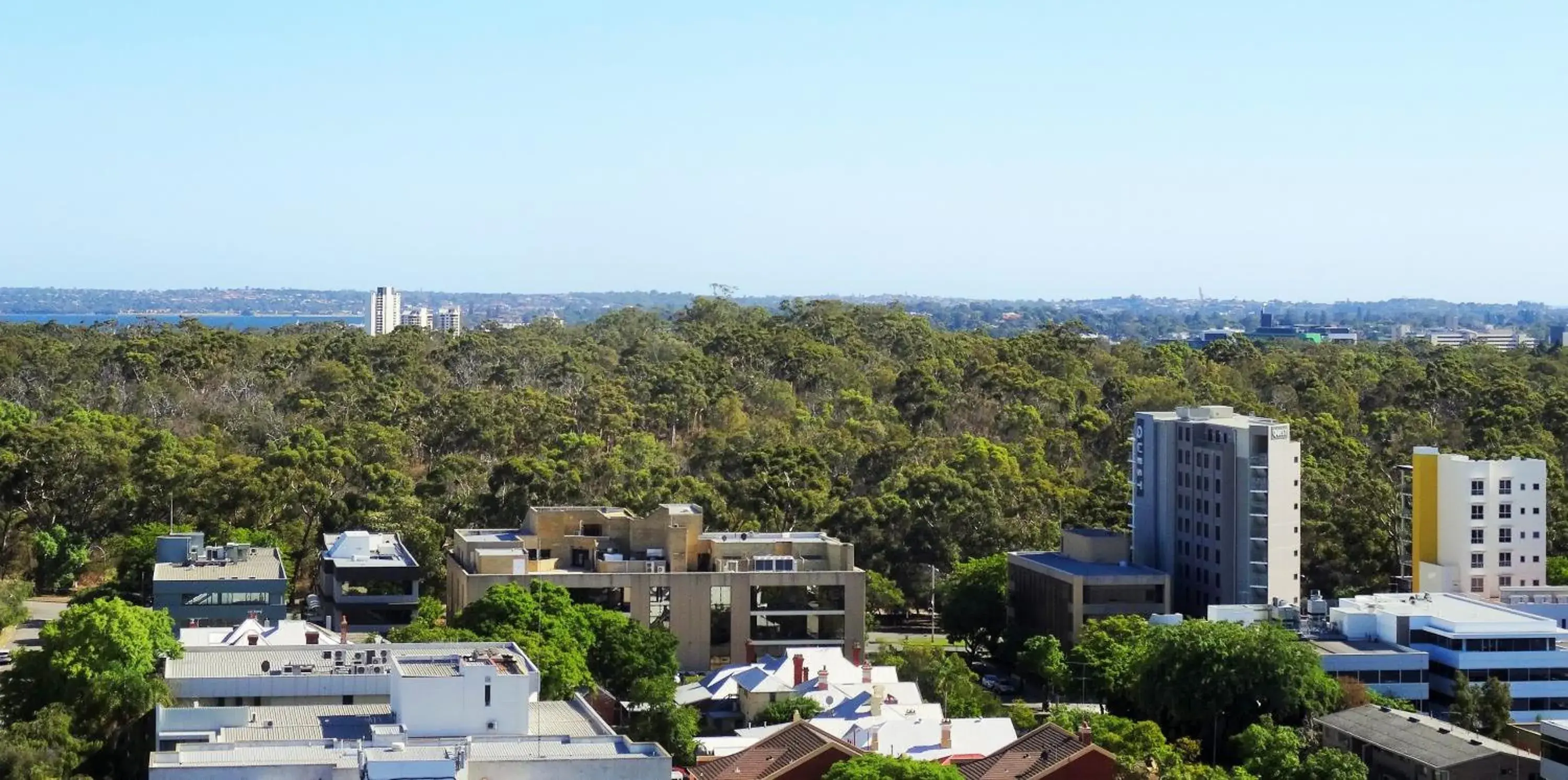Garden view in Holiday Inn West Perth by IHG Garden view in Holiday Inn West Perth by IHG