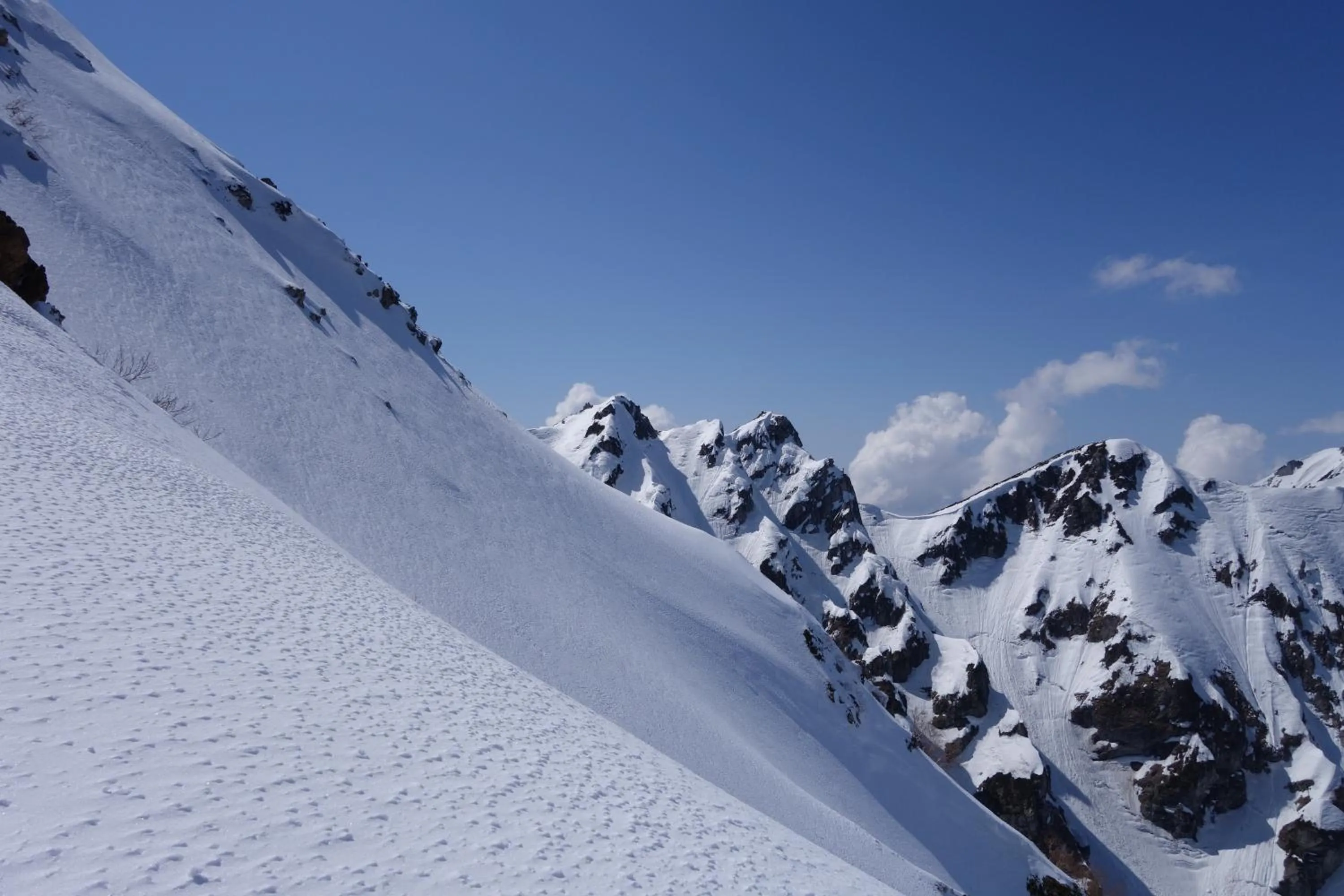 Skiing in Schole Hakuba