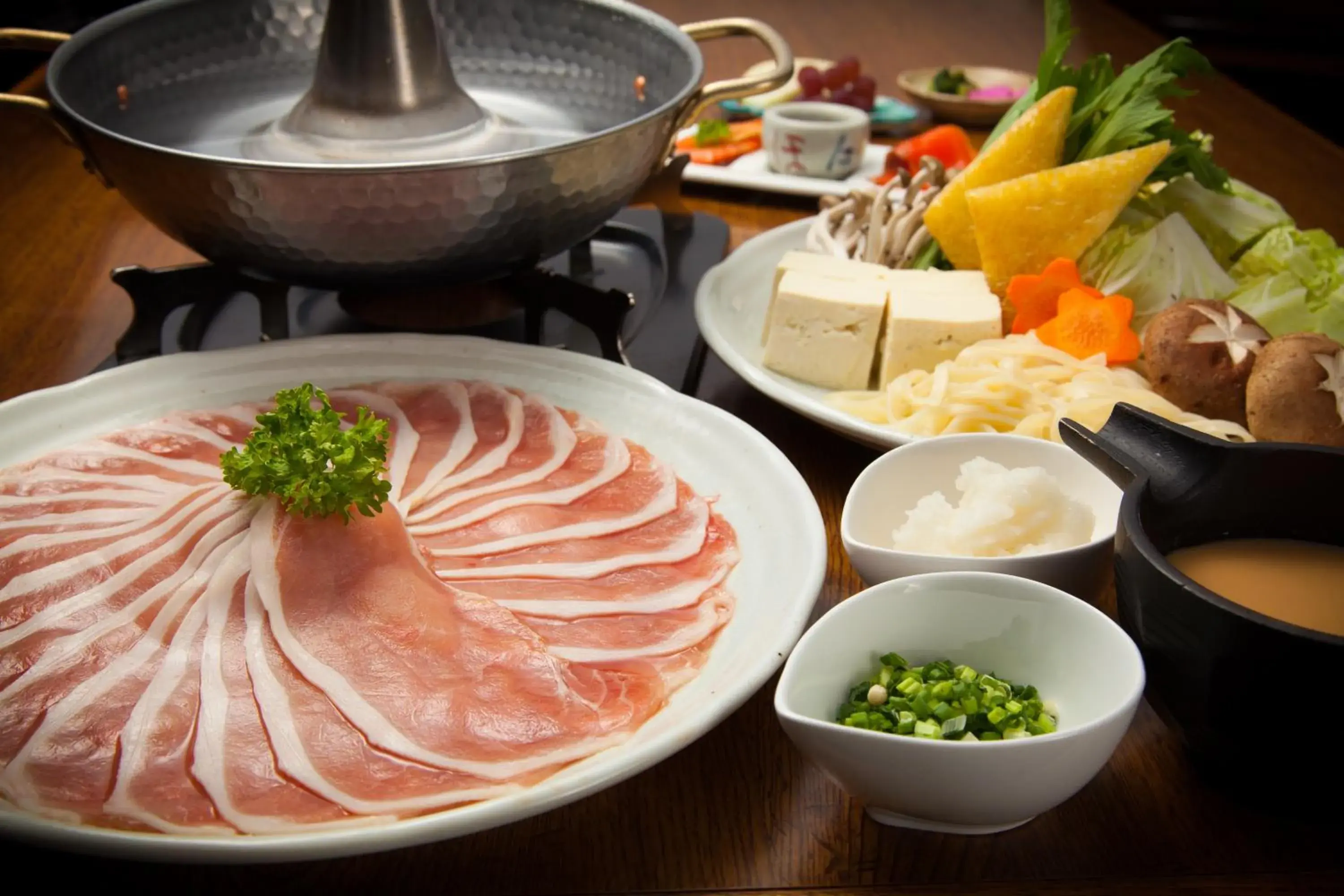 Food close-up in Schole Hakuba Food close-up in Schole Hakuba