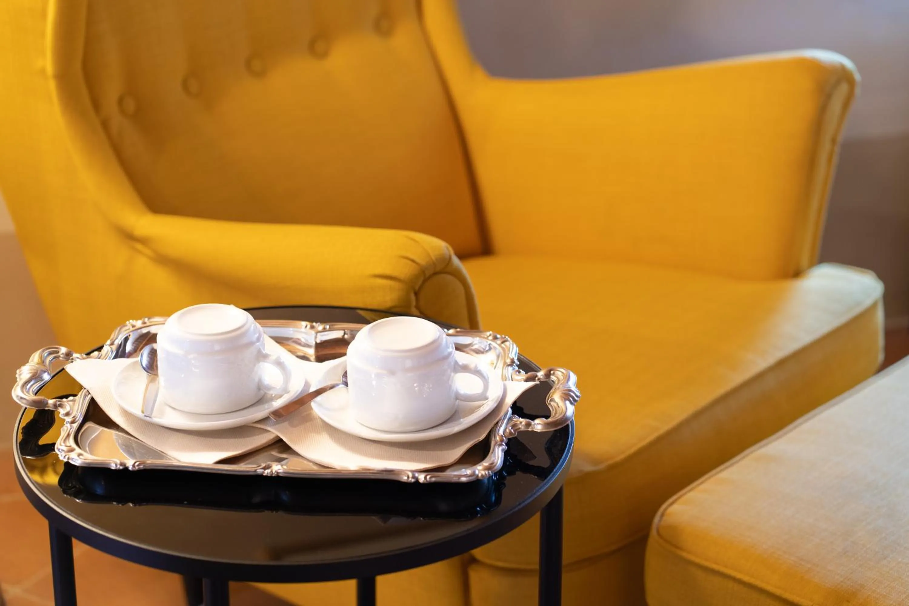 Seating area in Palazzo Mosela Alla Porta