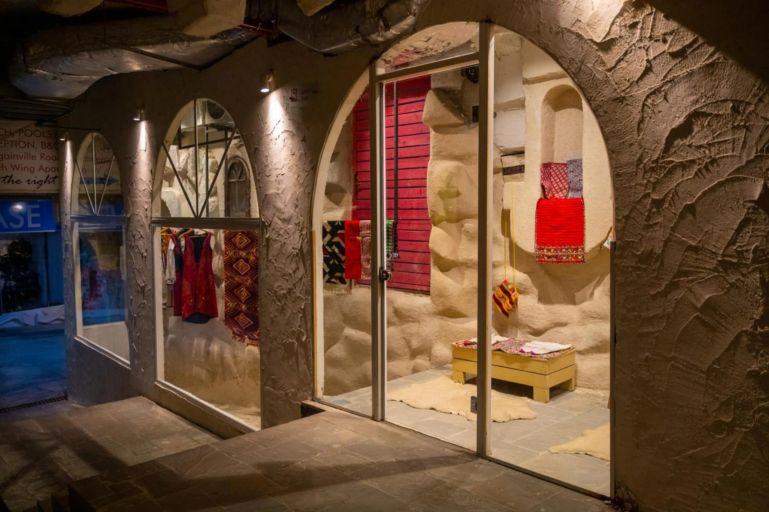 Shopping Area in Bougainville Bay Hotel