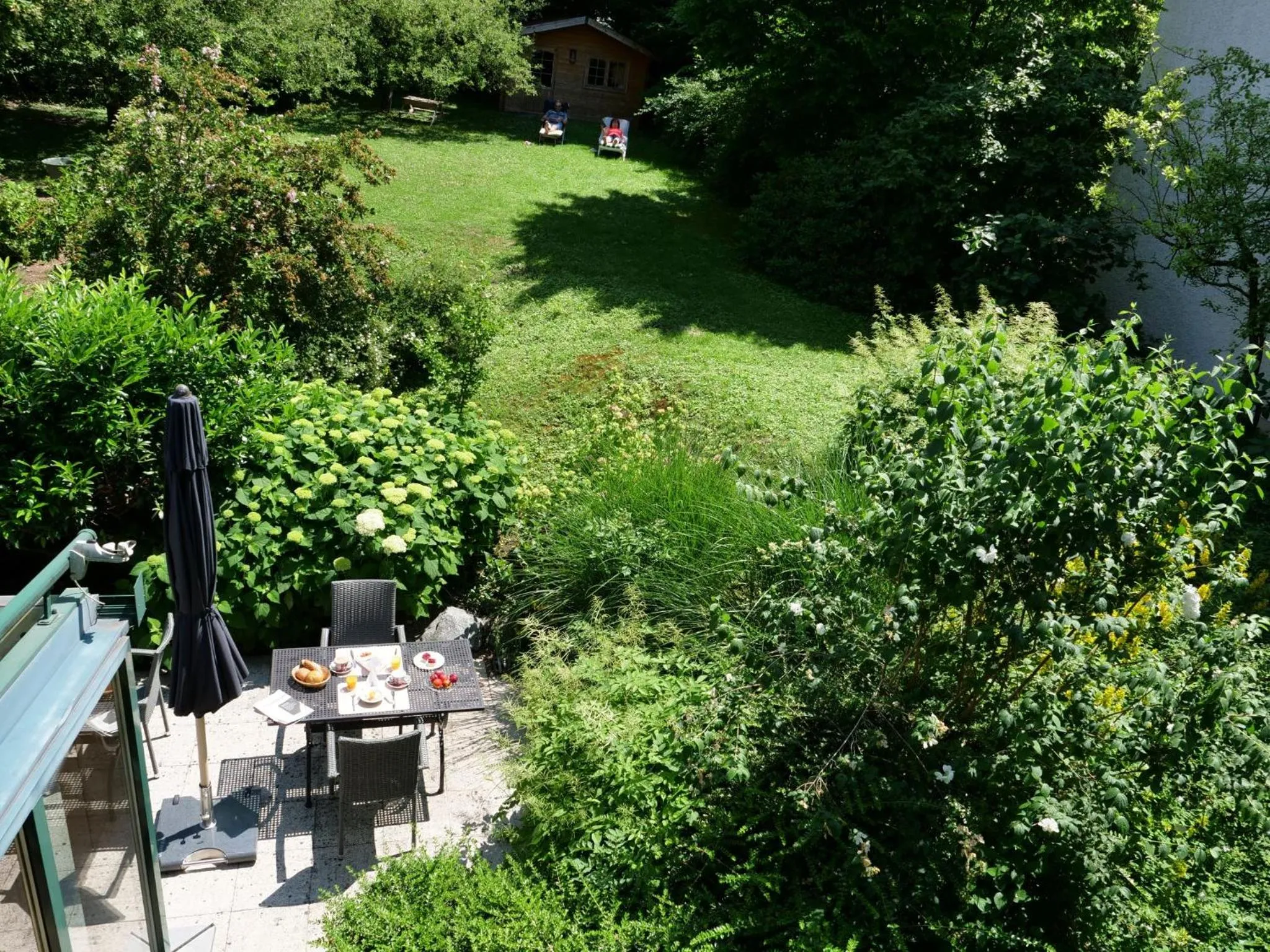 Garden in Hotel Garni Christl